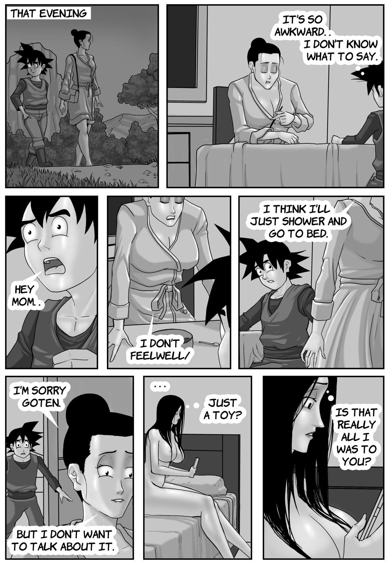 Trunks X ChiChi Continuatiion .... page 5 full