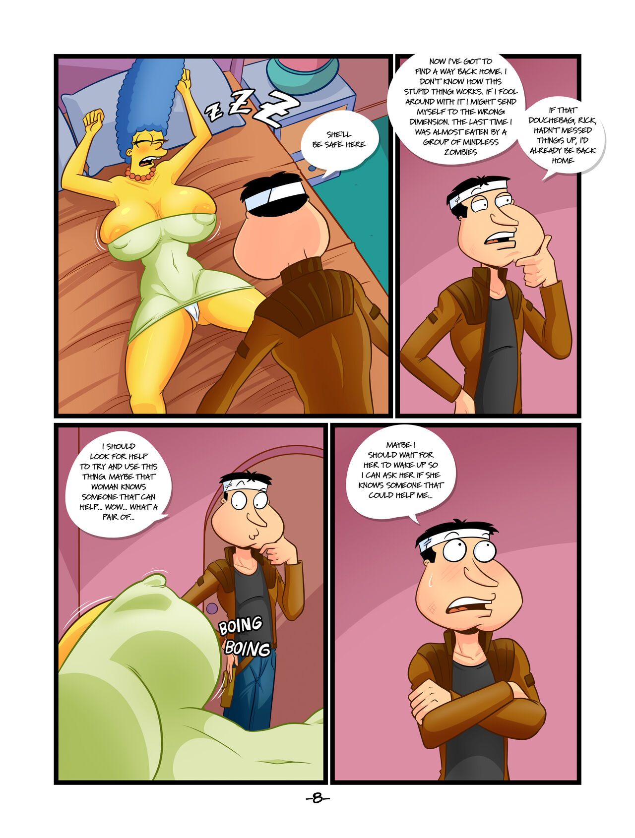 Quagmire - Into The Multiverse 2 page 8 full