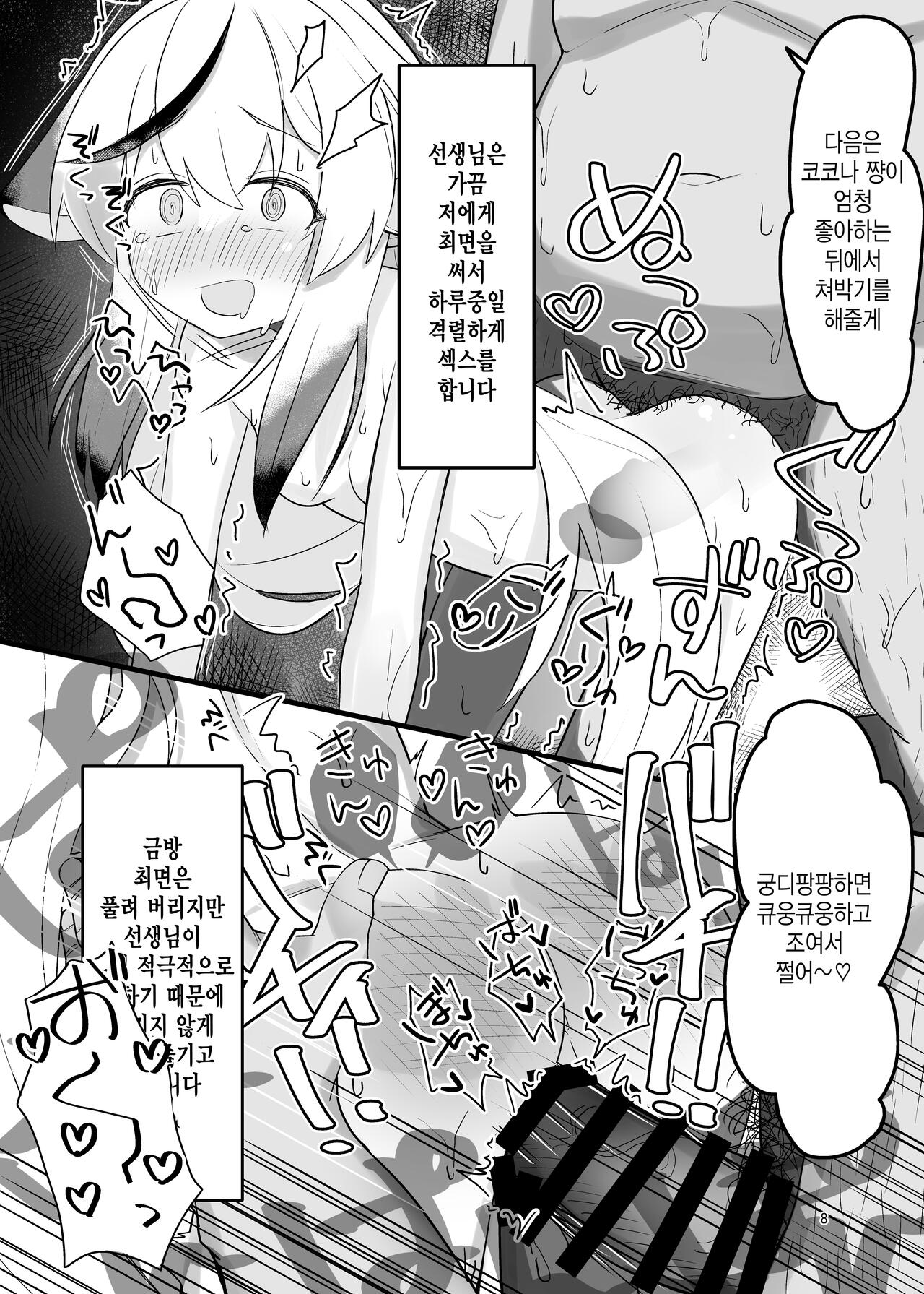 Kokona-chan do Sukebe Book | 코코나 쨩 개변태 책 page 7 full