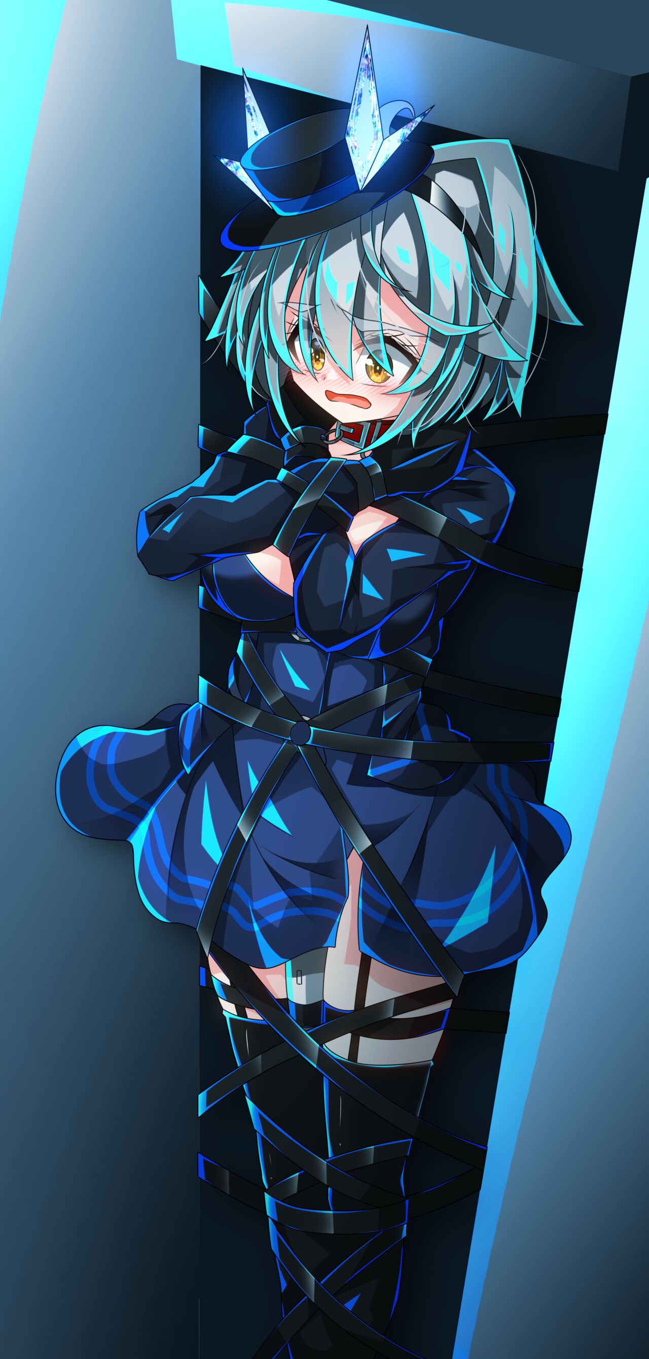ウエディング馬之助ちゃん・高画質＆ビビッド薄め差分 + 怪盗馬之助ちゃん完全拘束・猿轡のみ＆目隠しのみ＆セリフなし差分 page 7 full