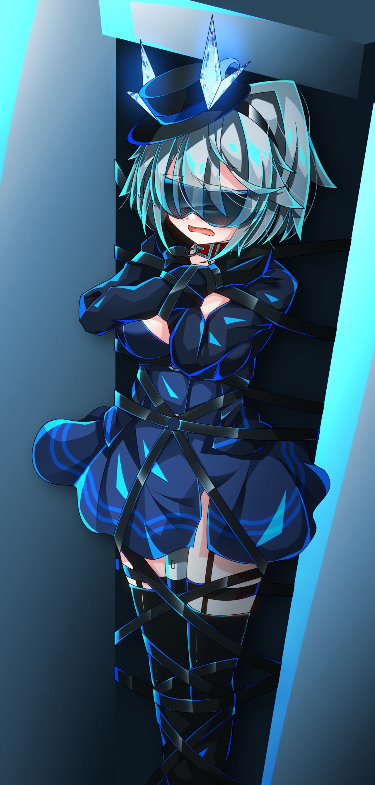ウエディング馬之助ちゃん・高画質＆ビビッド薄め差分 + 怪盗馬之助ちゃん完全拘束・猿轡のみ＆目隠しのみ＆セリフなし差分 page 9 full