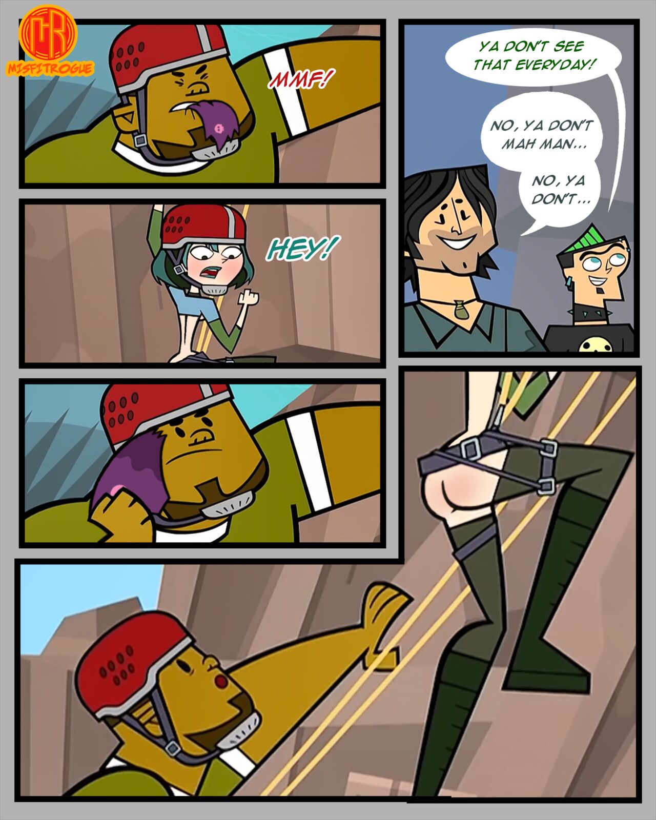 Gwen's Climbing Incident page 3 full