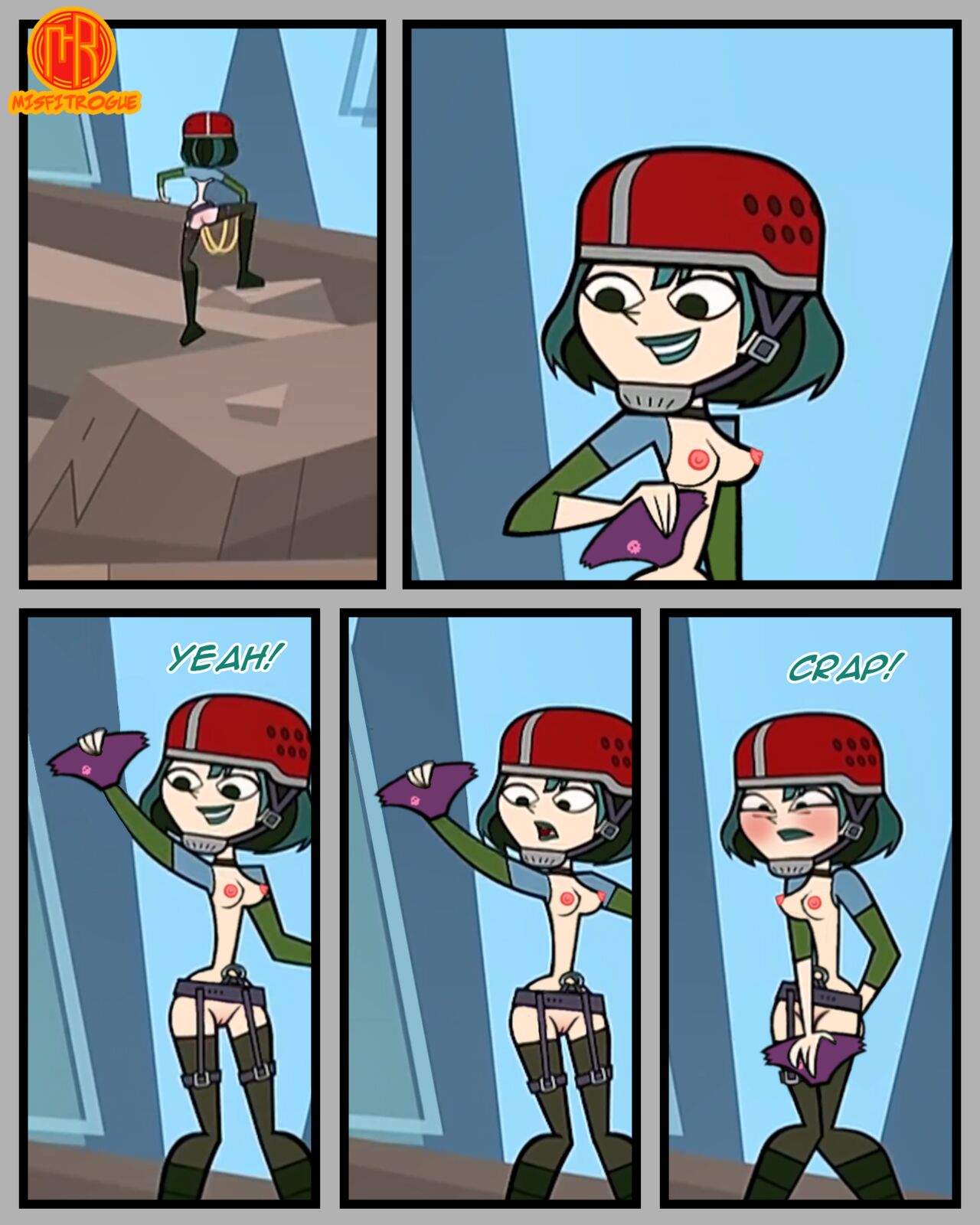 Gwen's Climbing Incident page 5 full