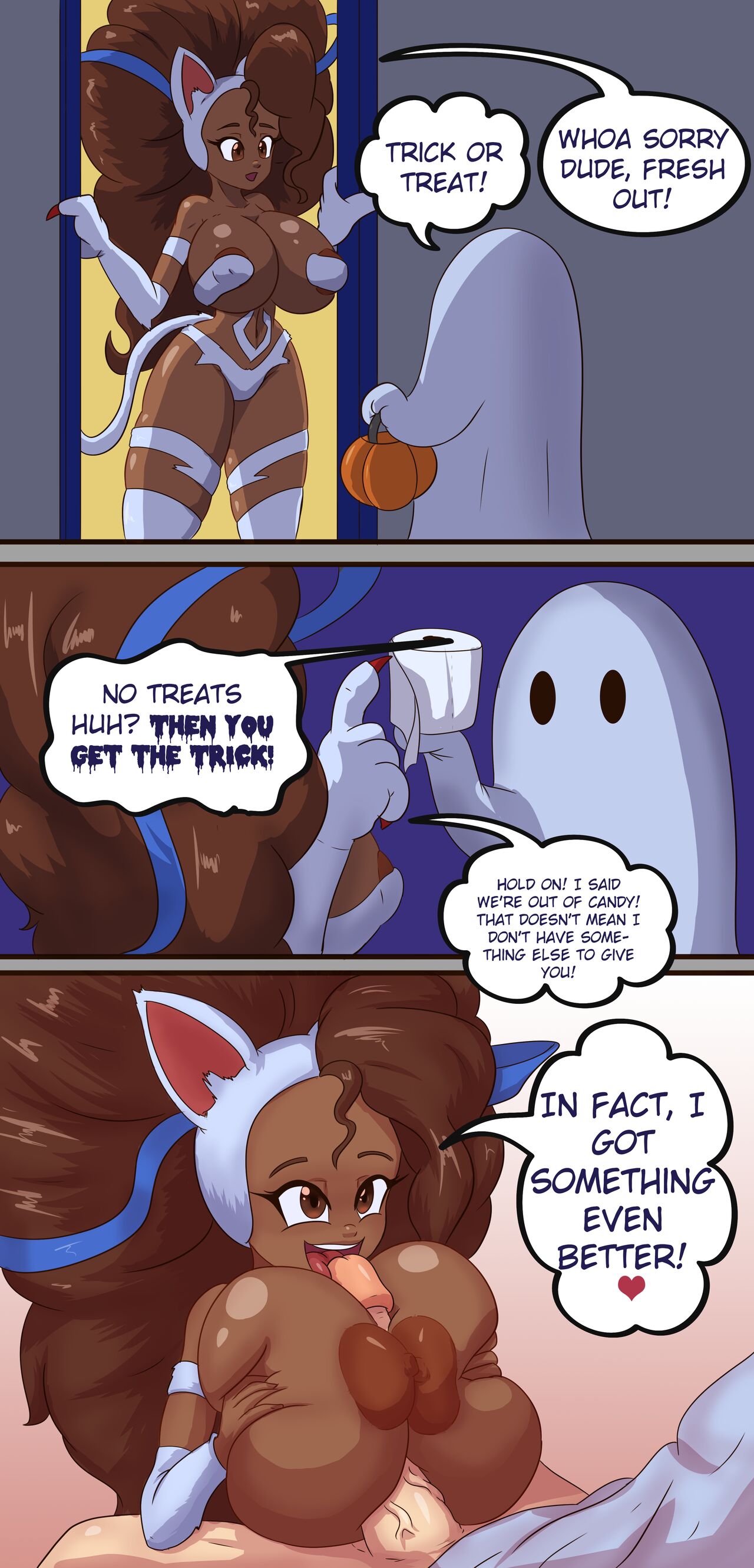Felicia Day And Morrigan Freeman Are Shotacons page 6 full