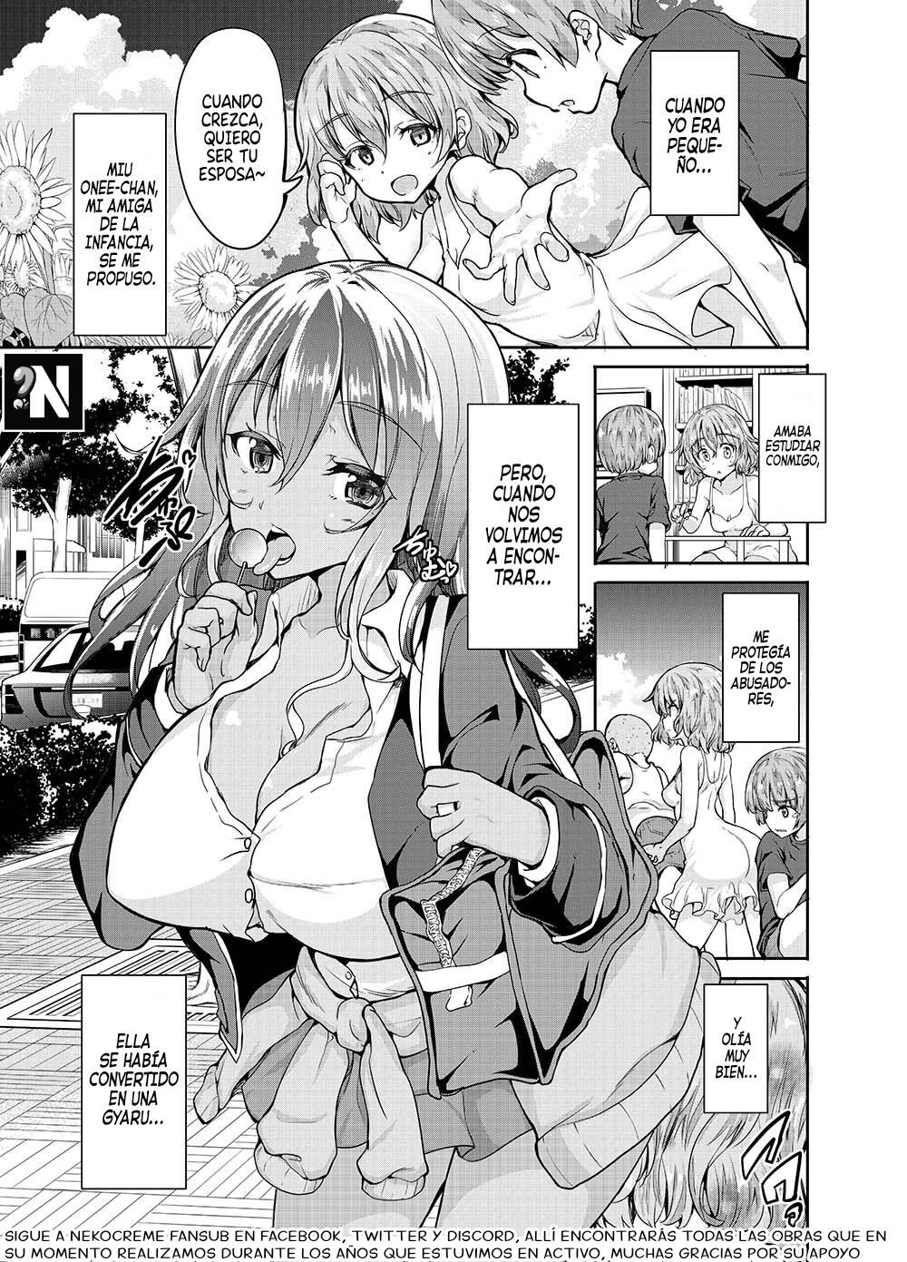 Kuro Gal Nee-san wa Iiko ni Shiteru to Sei Shori Sex Shite Kureru | Se un Buen Chico y ten Sexo con la Gyaru Onee-san page 5 full