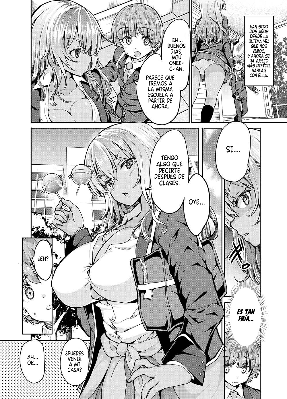 Kuro Gal Nee-san wa Iiko ni Shiteru to Sei Shori Sex Shite Kureru | Se un Buen Chico y ten Sexo con la Gyaru Onee-san page 6 full