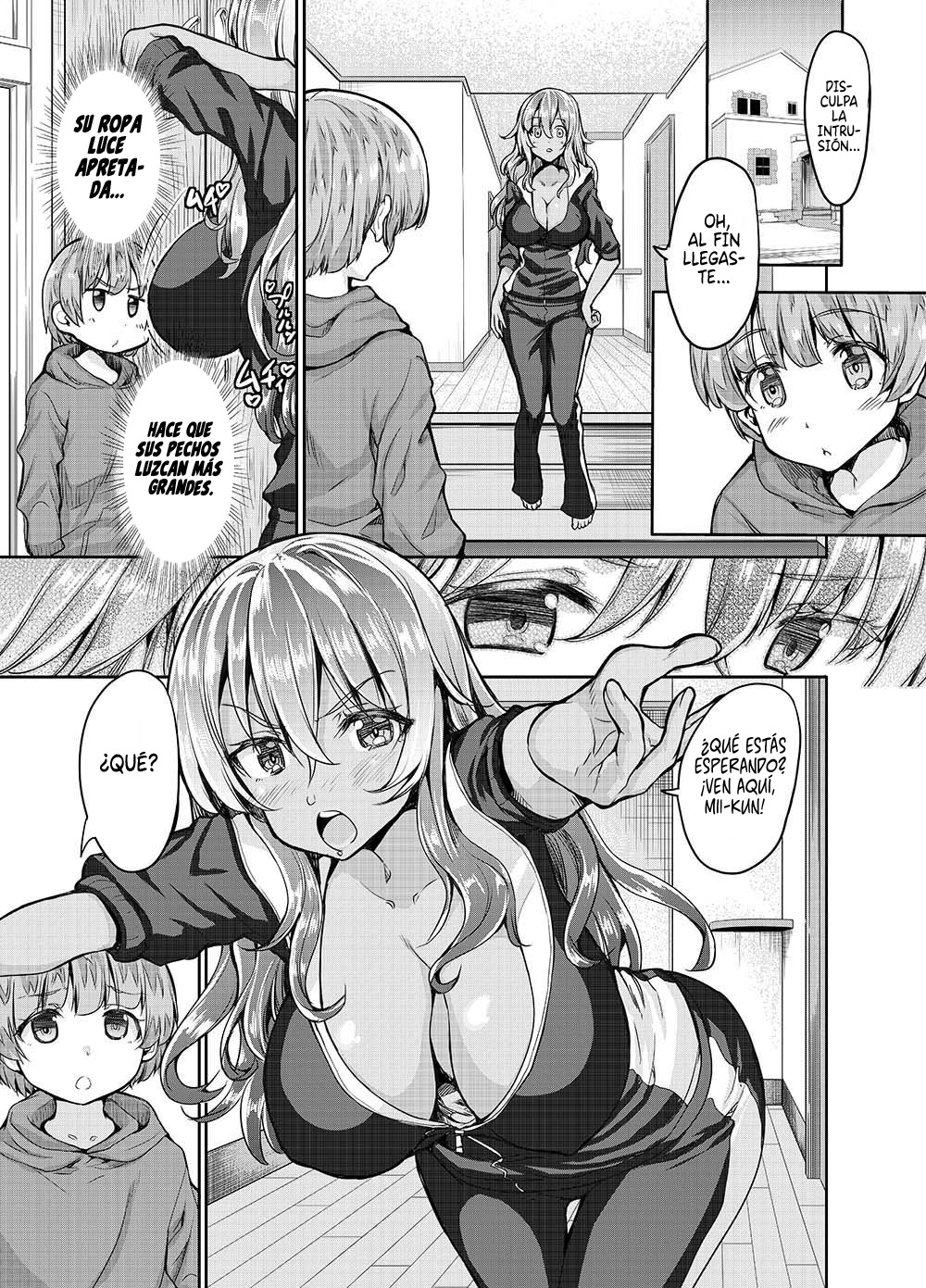 Kuro Gal Nee-san wa Iiko ni Shiteru to Sei Shori Sex Shite Kureru | Se un Buen Chico y ten Sexo con la Gyaru Onee-san page 7 full