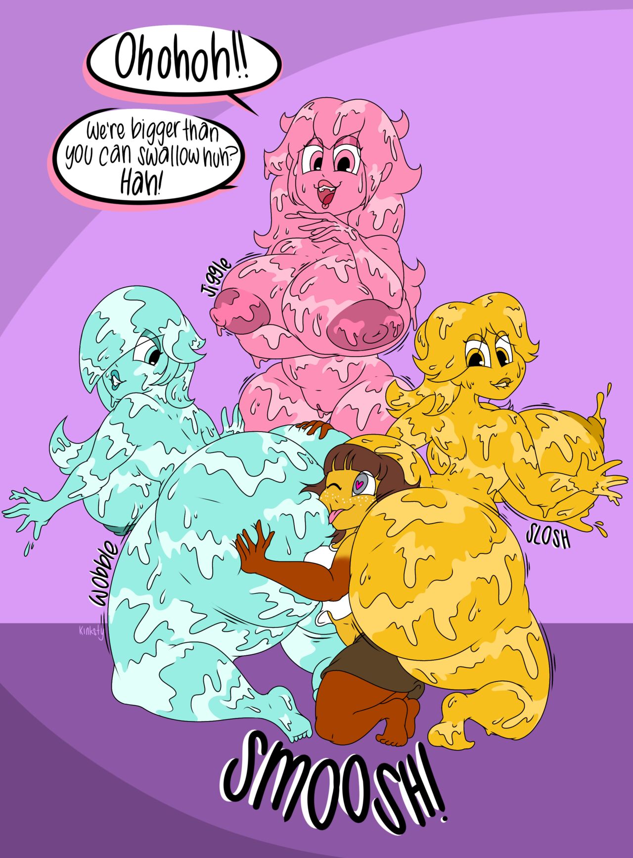 Slime Girl Buffet page 1 full
