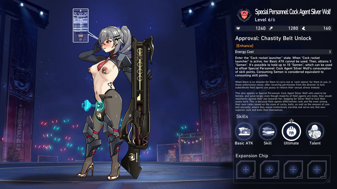 Special Personnel: Cock Agent Silver Wolf page 5 full
