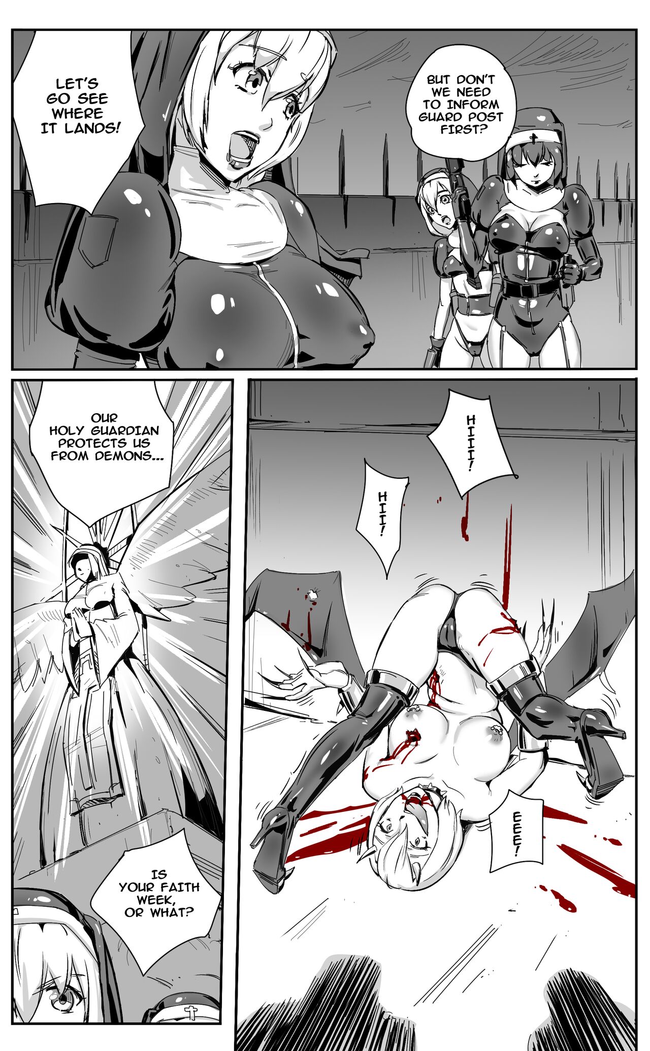 Nuns vs Demons page 4 full