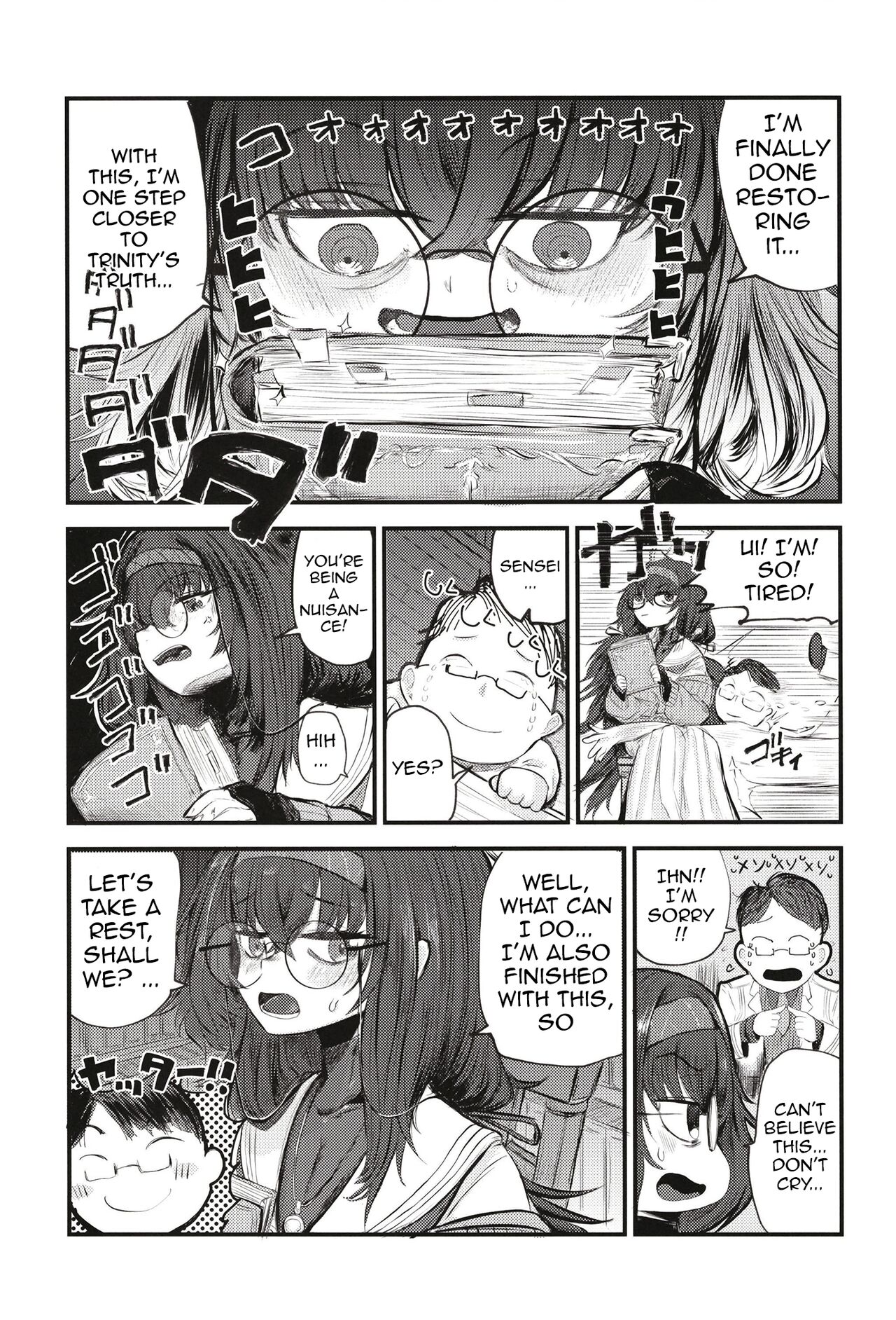 Sensei nara Koshokan  demo Ii desu yo | If it's With Sensei, I Don't Mind Doing it Right Here page 5 full