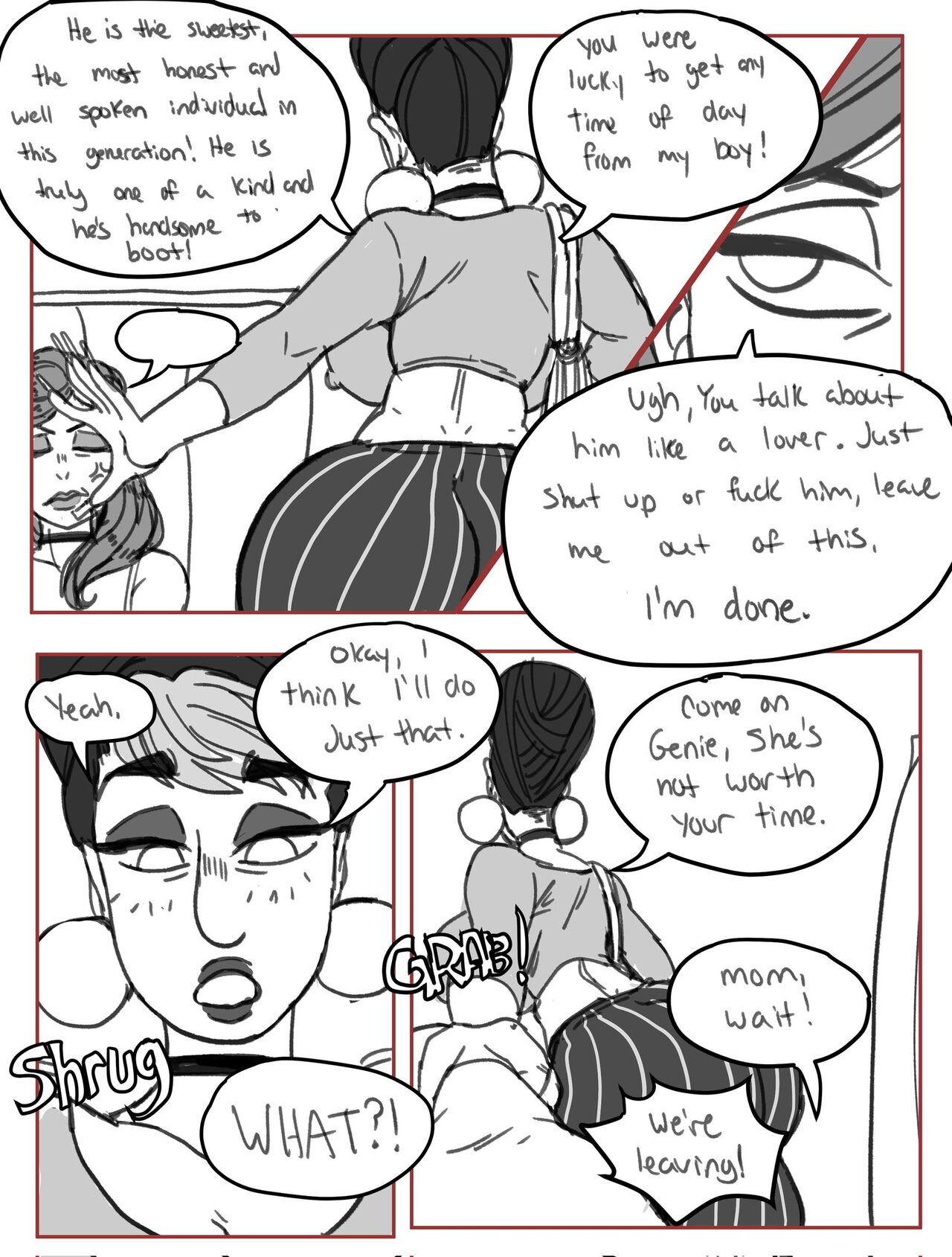 My Bimbo Mom page 3 full