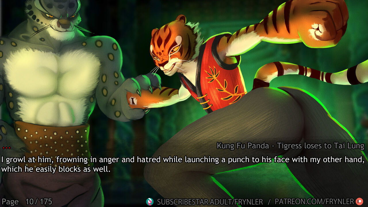 Tigress loses to Tai Lung page 10 full
