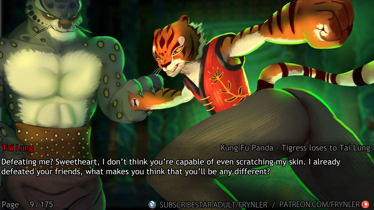 Tigress loses to Tai Lung page 9 full