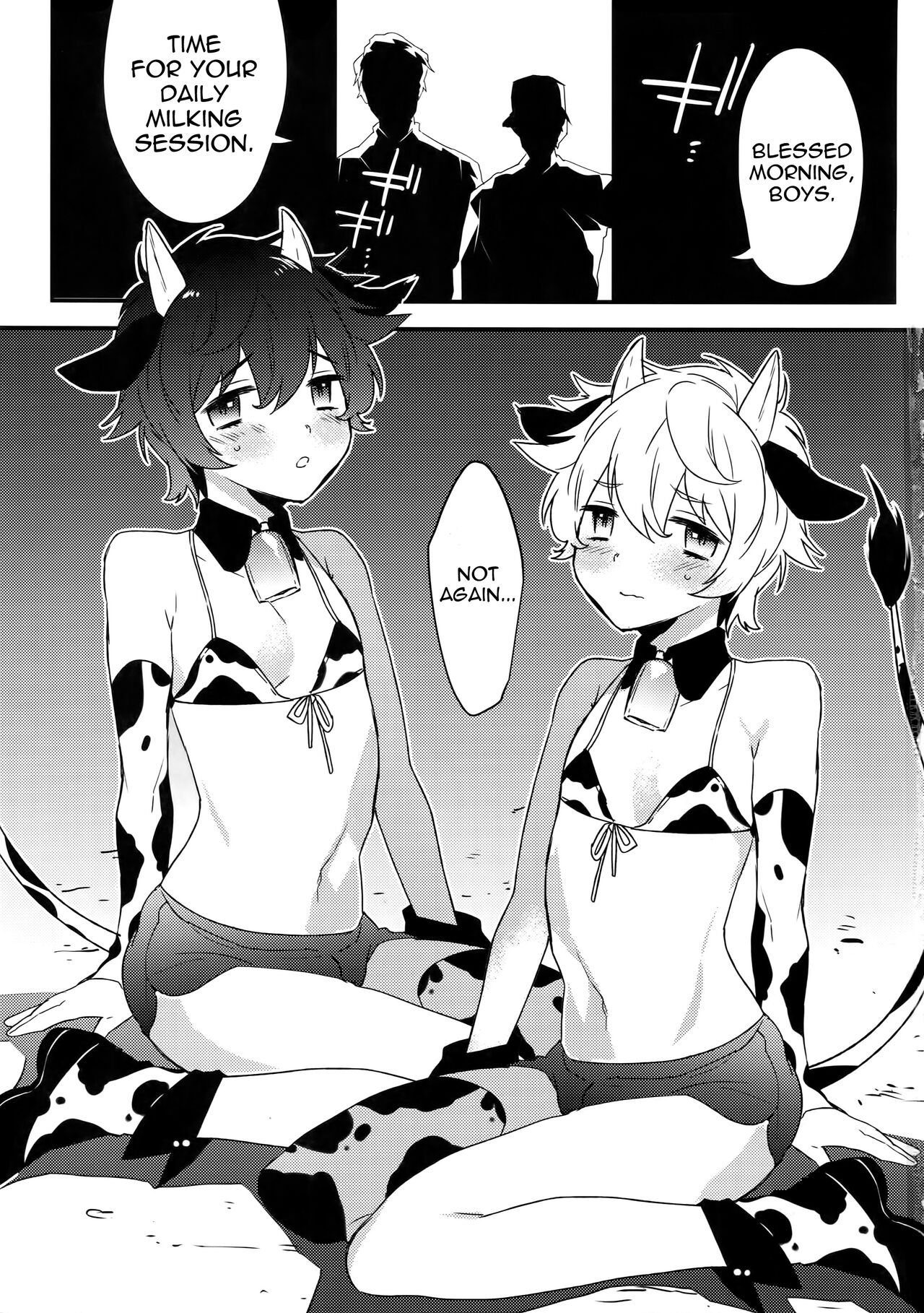 Futago Koushi no Meru to Ruru | Milking Twin Calves: Meru &amp; Ruru page 2 full