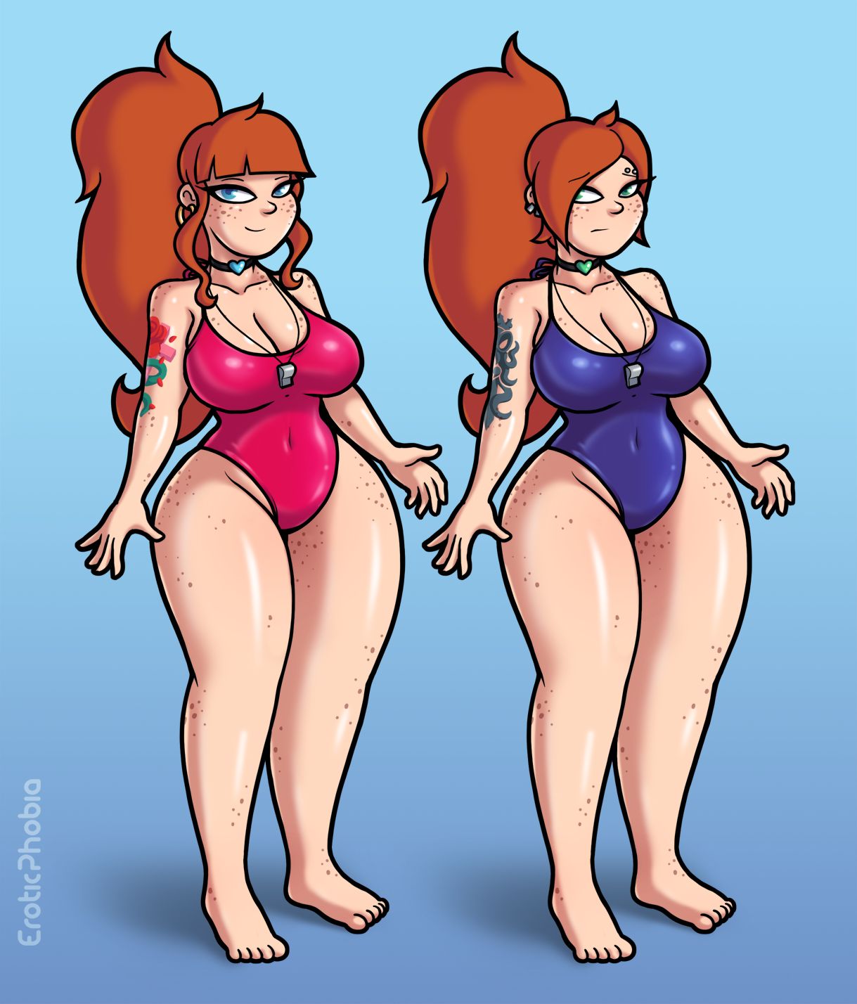 Pool Gals: Pam &amp; Sam page 1 full