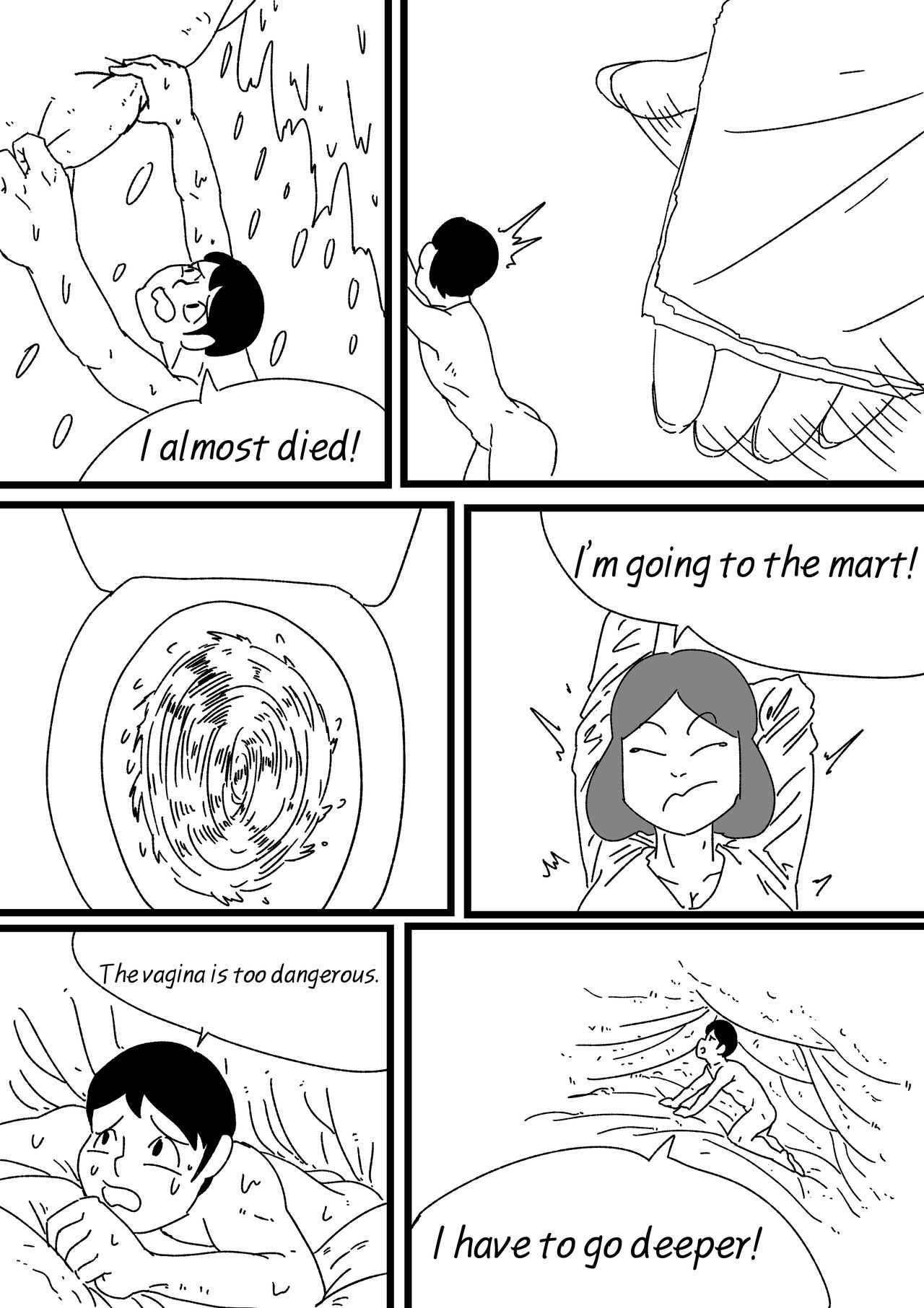 Exploration of the mother's uterus page 5 full