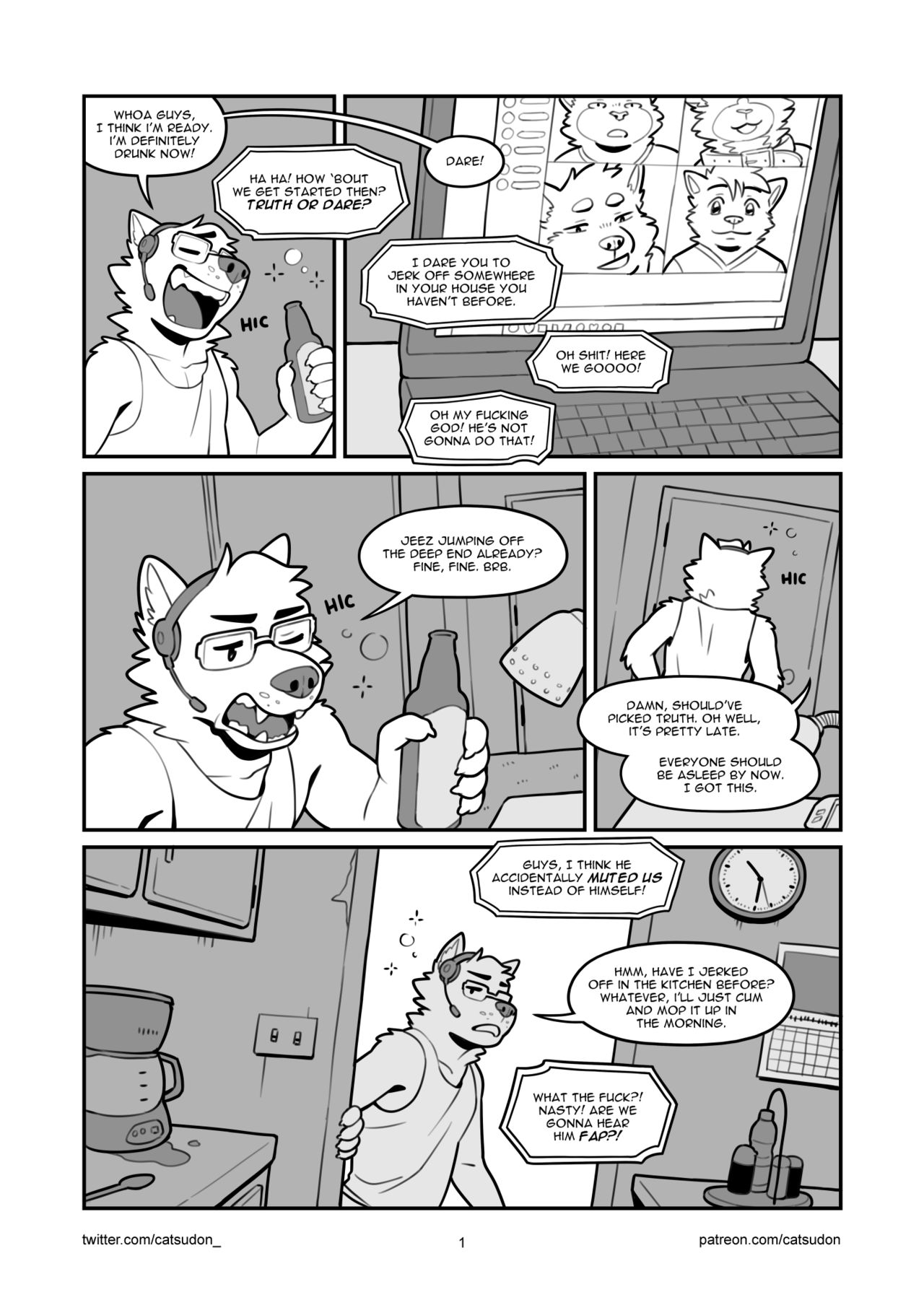 Quickie Comic page 1 full