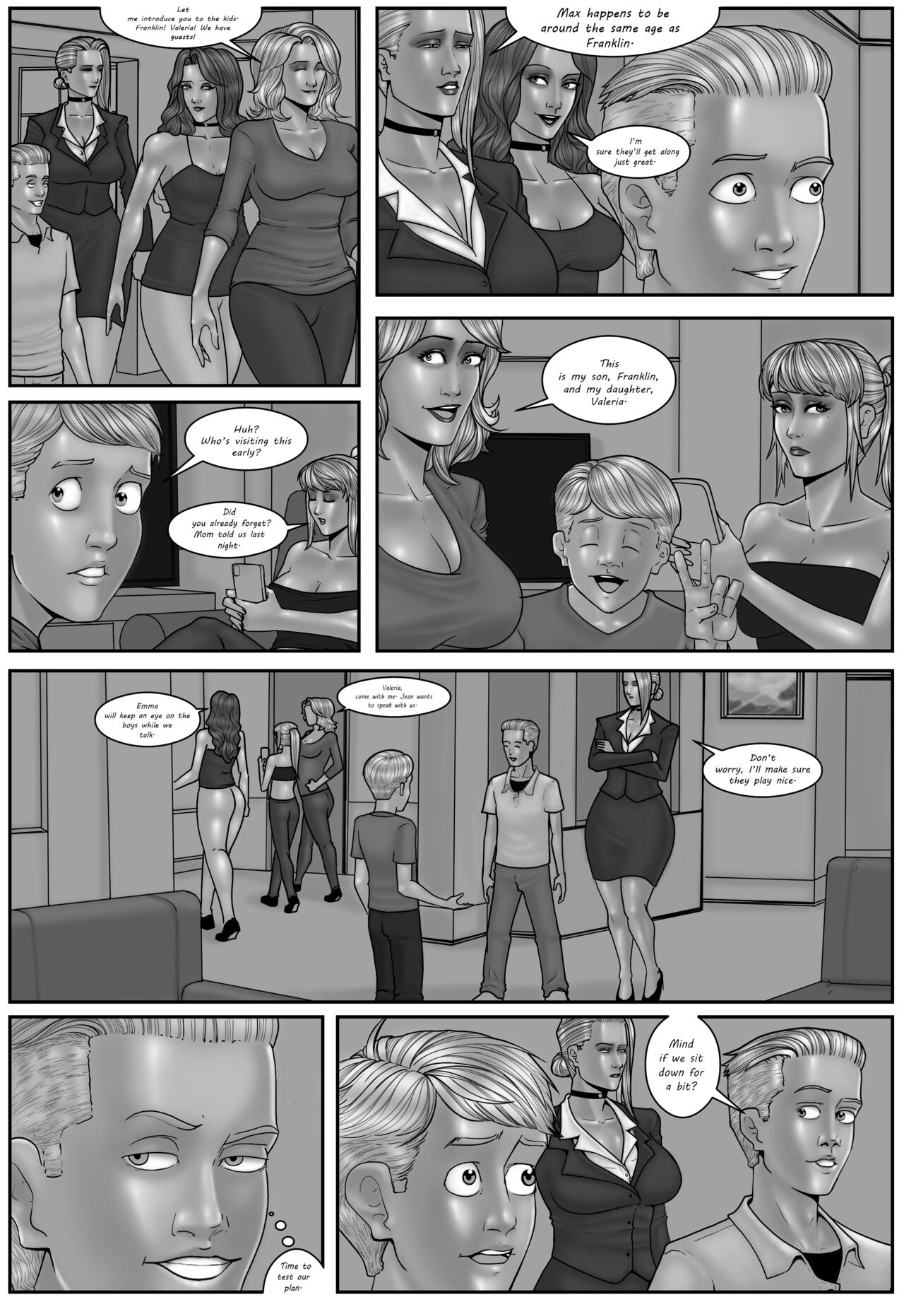 Mutant Scent Lust  Chapter 4: Model Infidelity page 3 full