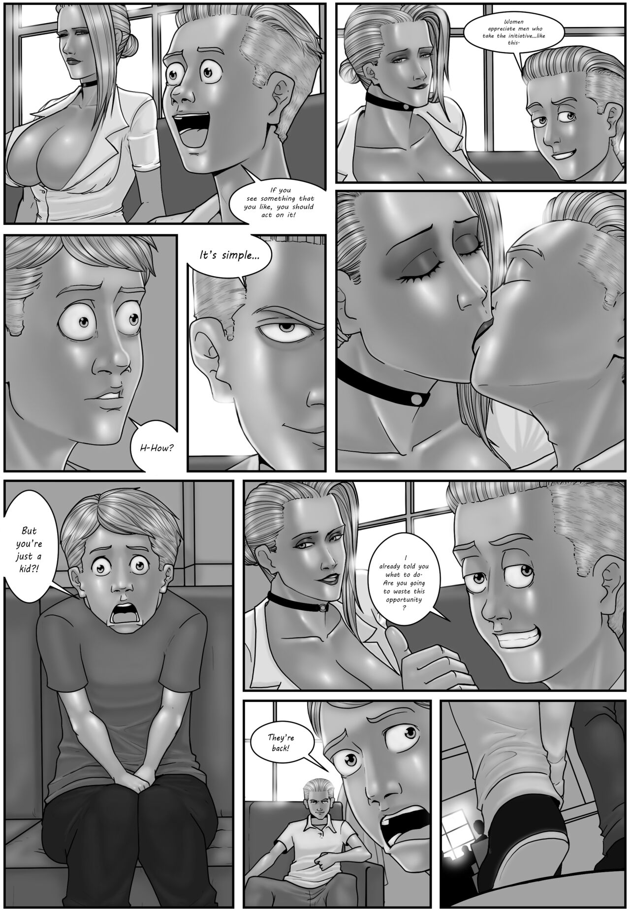 Mutant Scent Lust  Chapter 4: Model Infidelity page 5 full