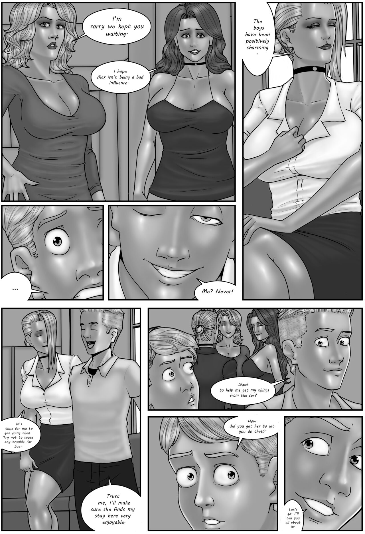 Mutant Scent Lust  Chapter 4: Model Infidelity page 6 full