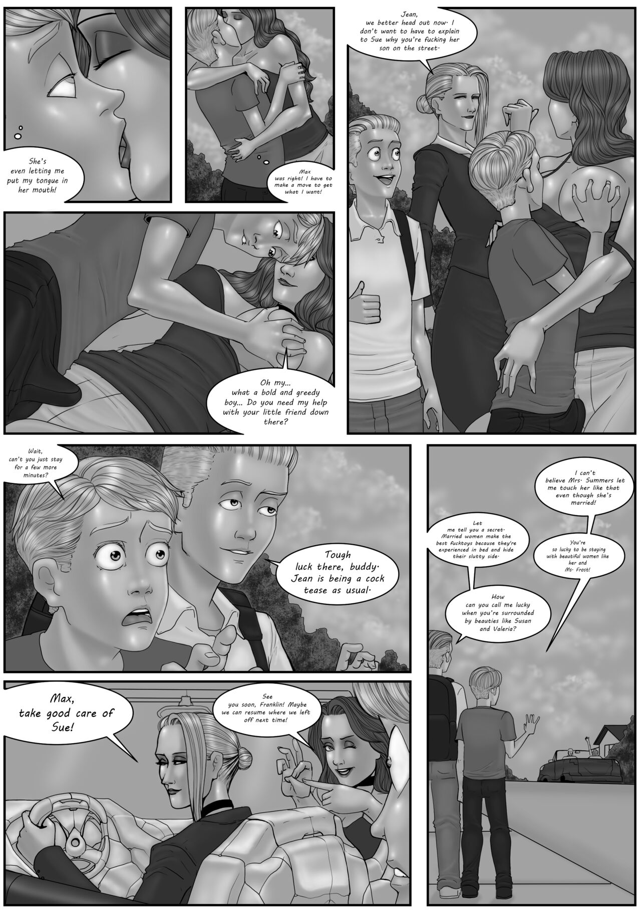 Mutant Scent Lust  Chapter 4: Model Infidelity page 8 full