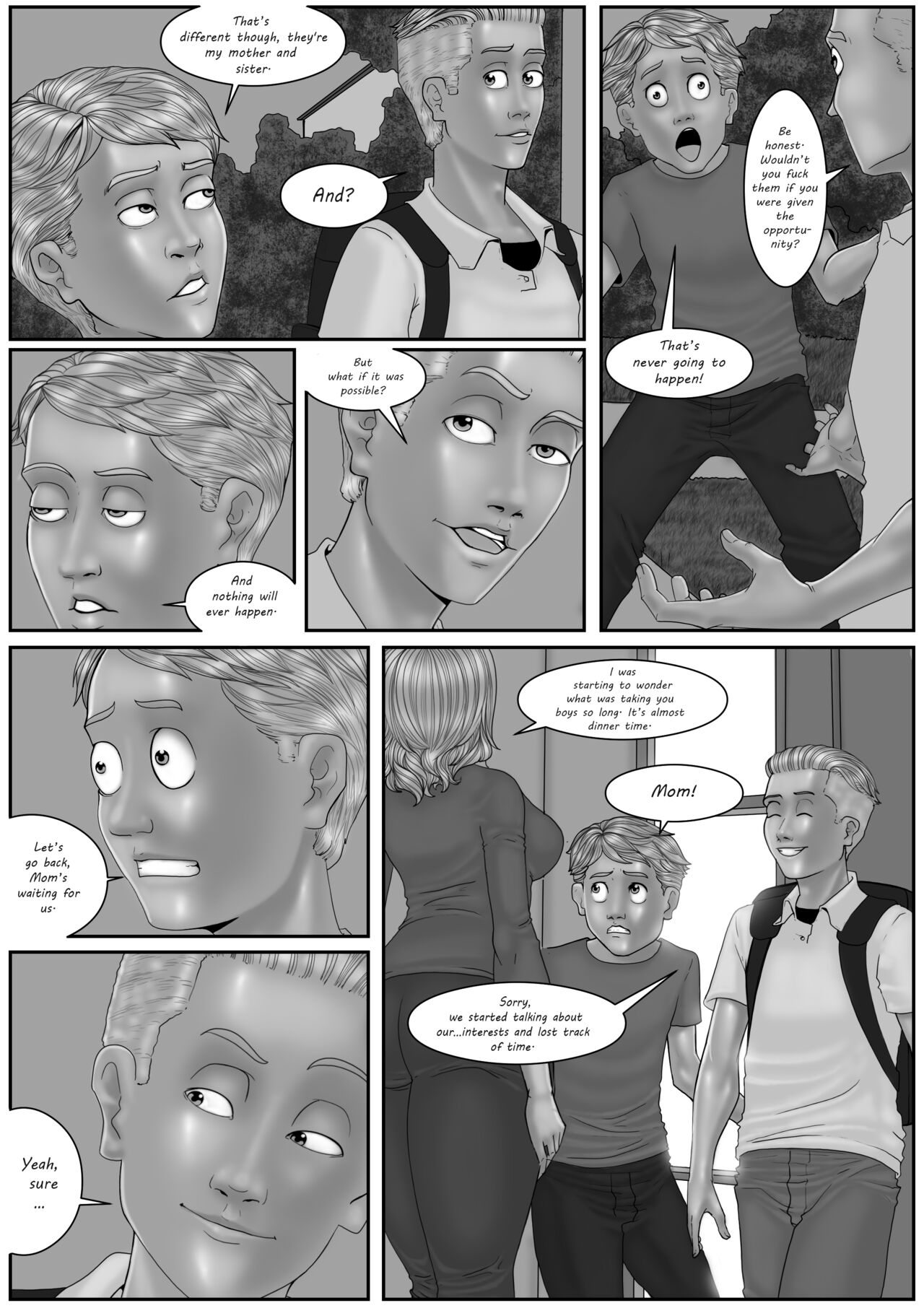 Mutant Scent Lust  Chapter 4: Model Infidelity page 9 full