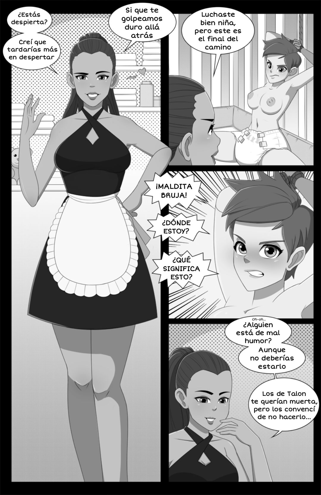 Artista - Pieceofsoap / El experimento - COMIC ESPAÑOL page 2 full
