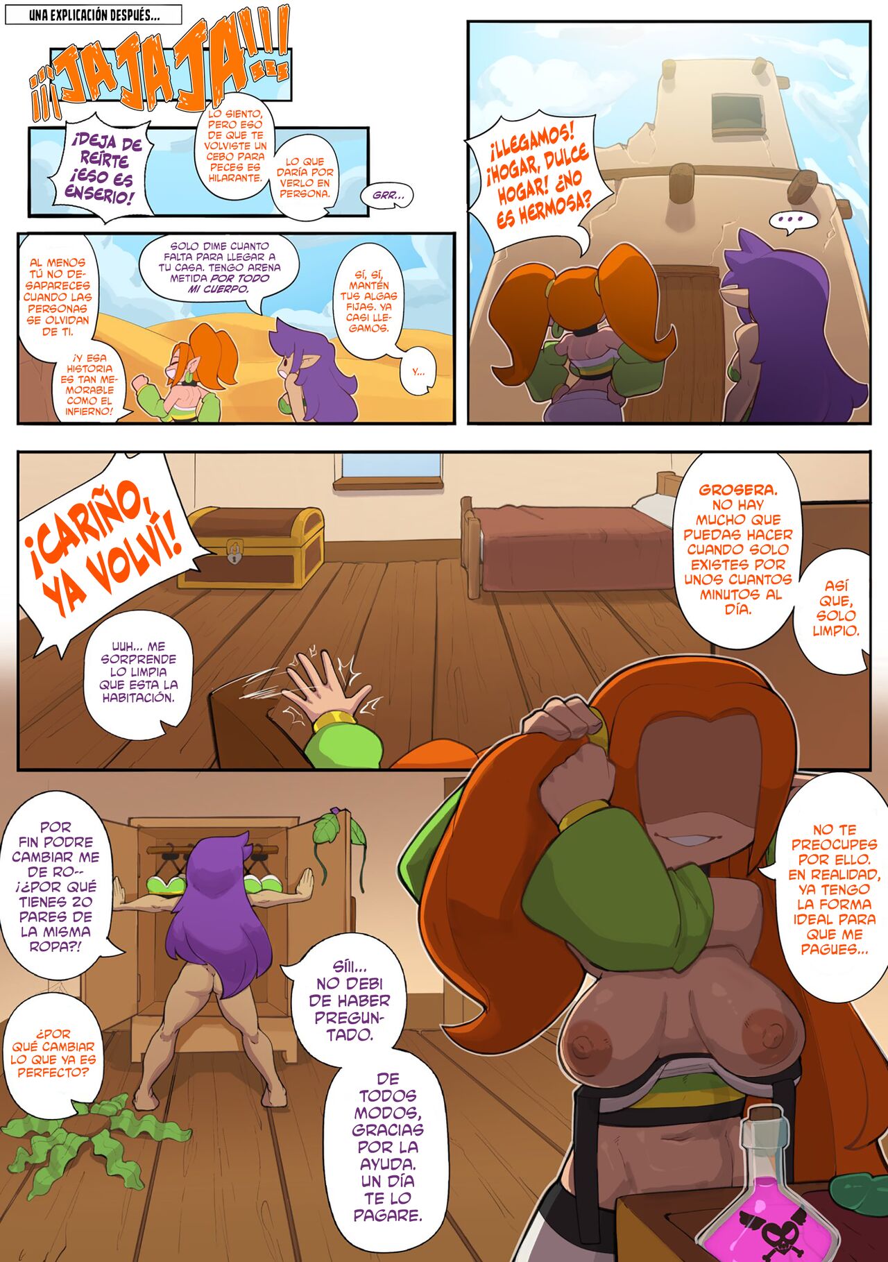 Shantae : Problemas en la Ciudad de Tassel page 4 full