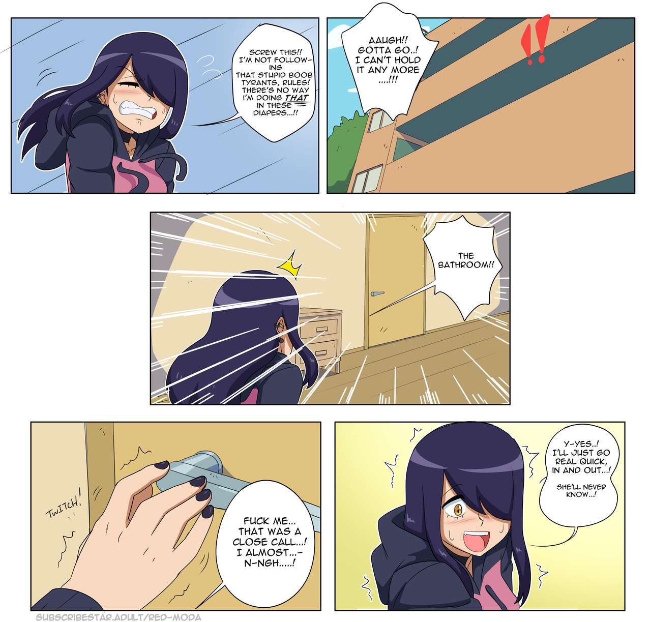 ARTIST -  REDMODA / COMIC page 1 full