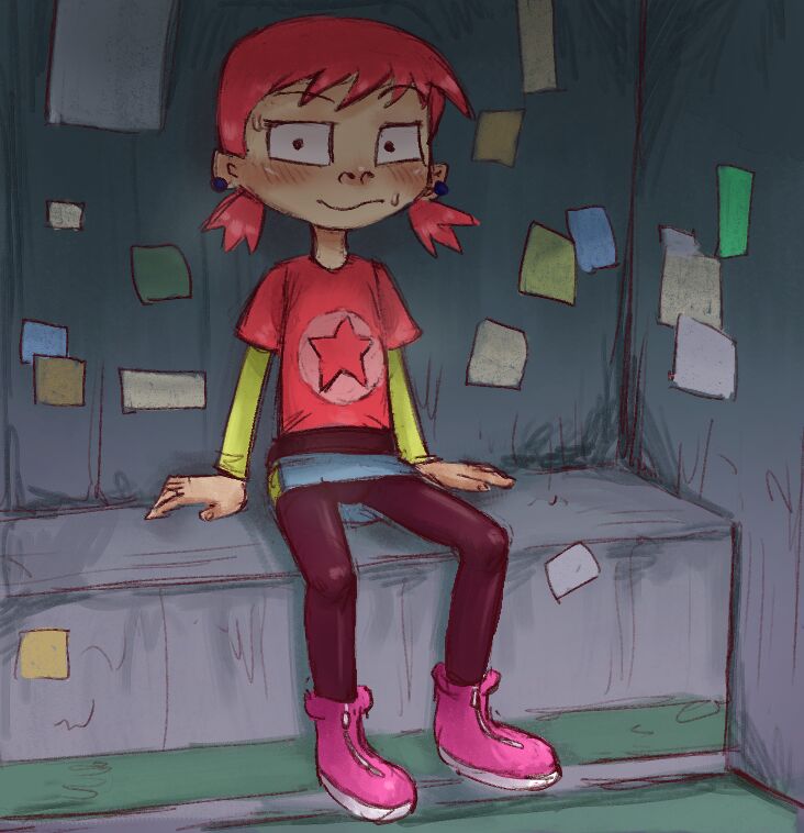 She's Just Waiting Around page 1 full