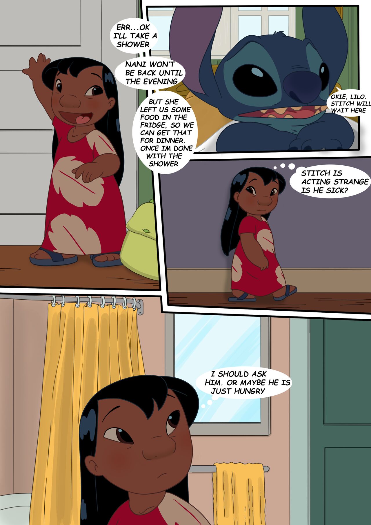 Lilo &amp; Stitch: Lessons Remake page 4 full