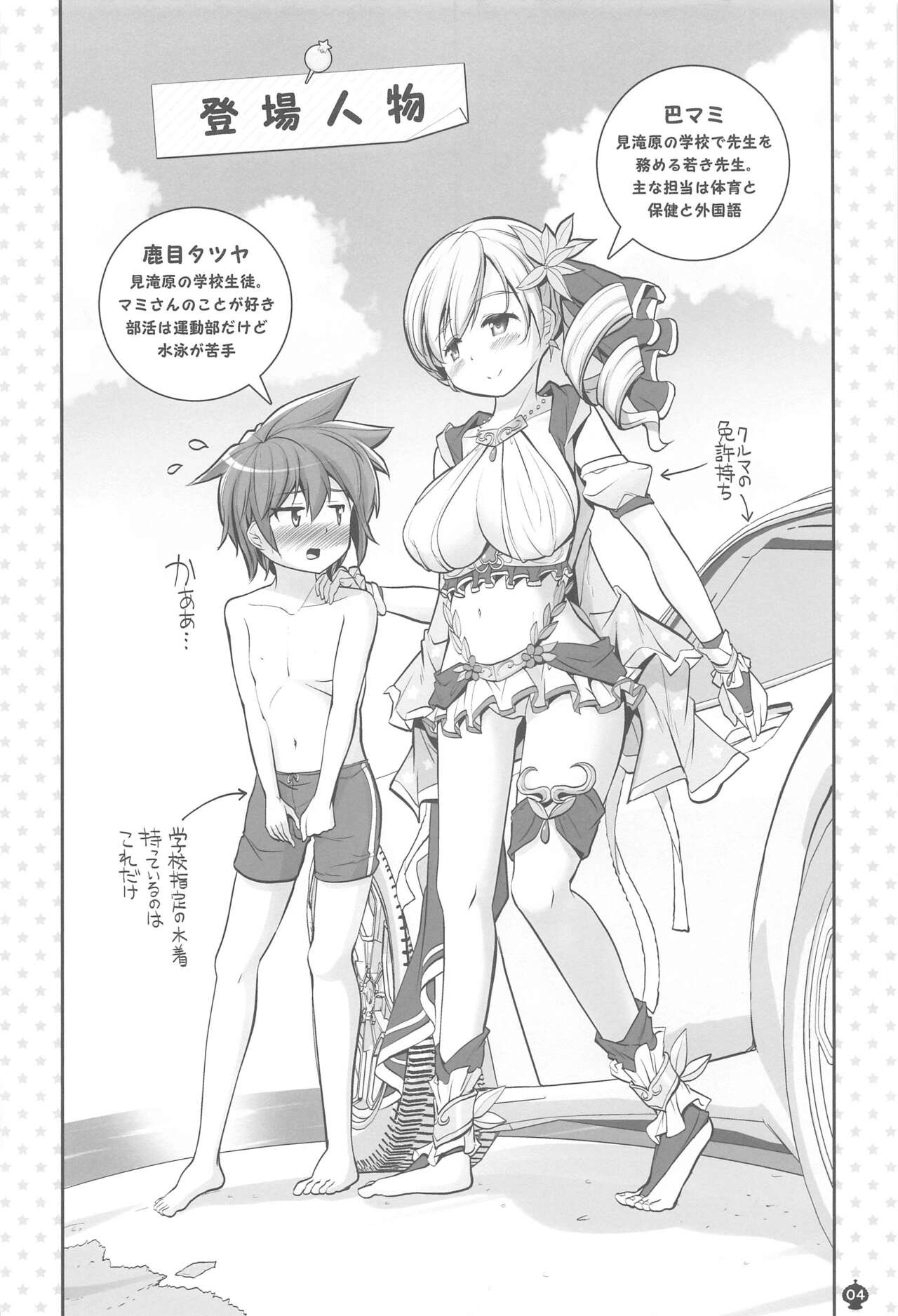 Mami-san no Mune de Oyoida.  Kimochi Yokatta. page 3 full