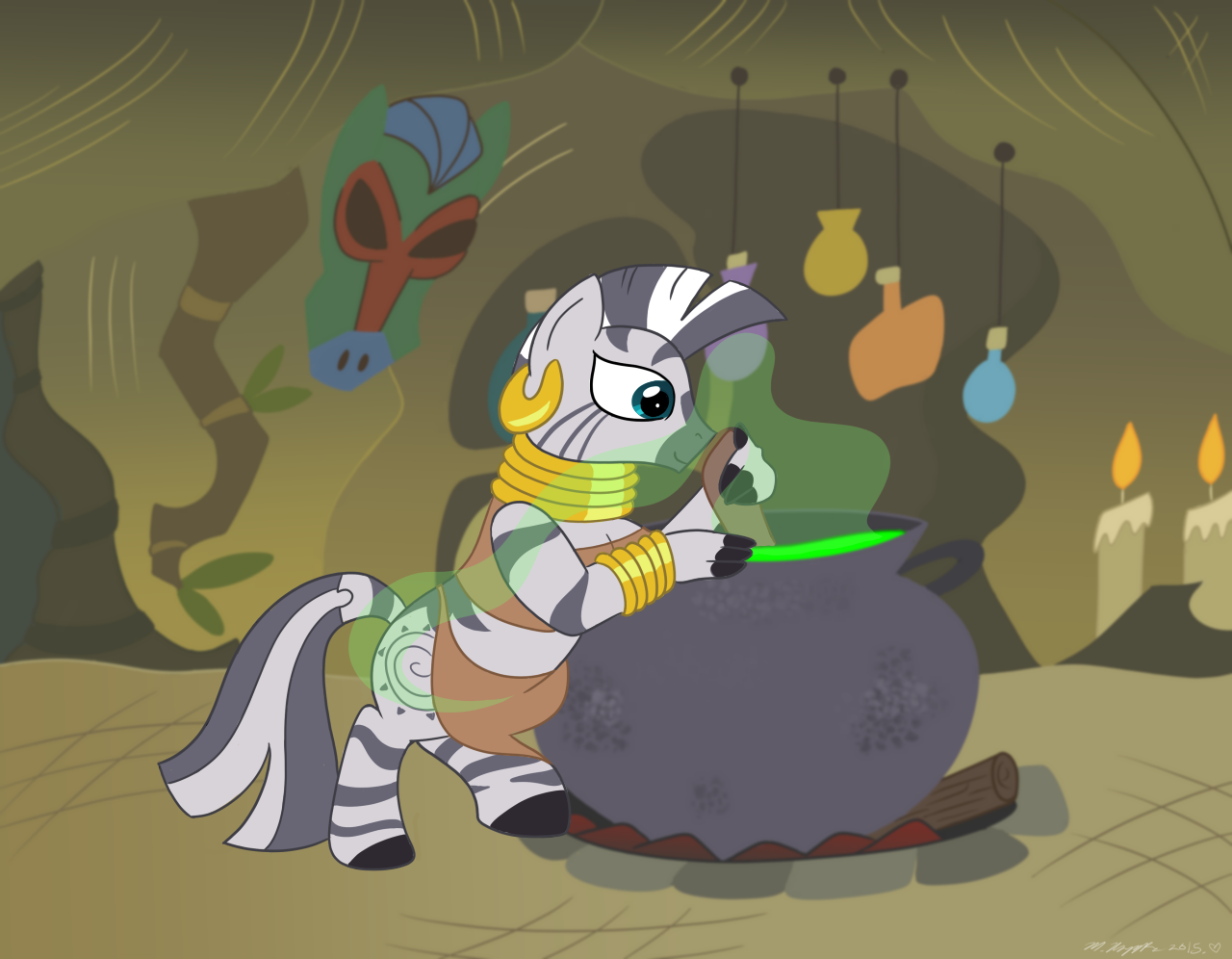 Zecora Big Booty Growth Comic page 2 full