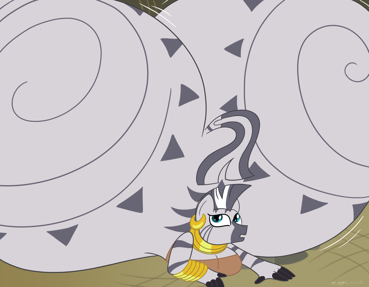 Zecora Big Booty Growth Comic page 9 full