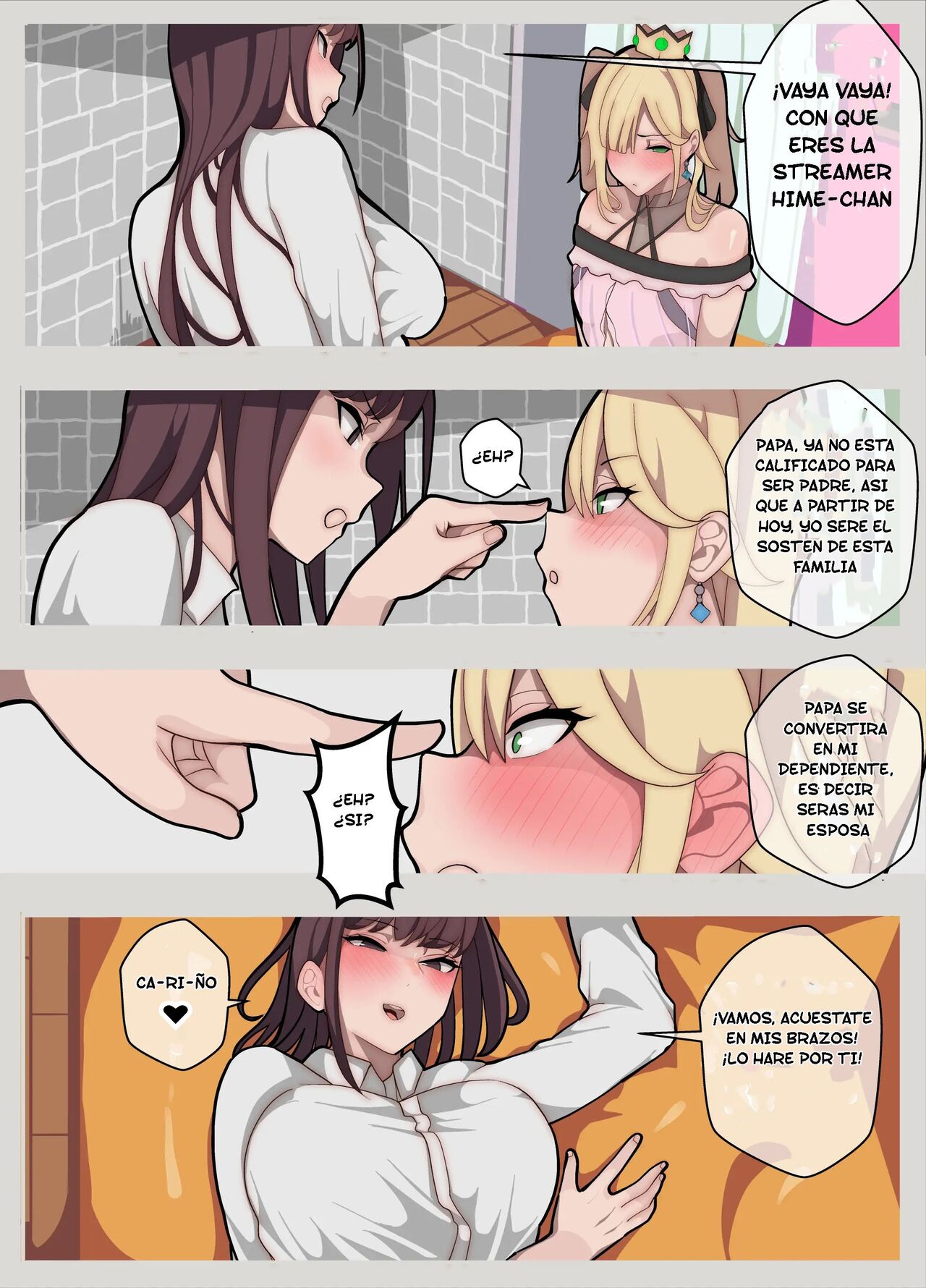 Hime-chan chi ~ papa wa Hime-chan, watashi wa otto to narite ~ page 8 full