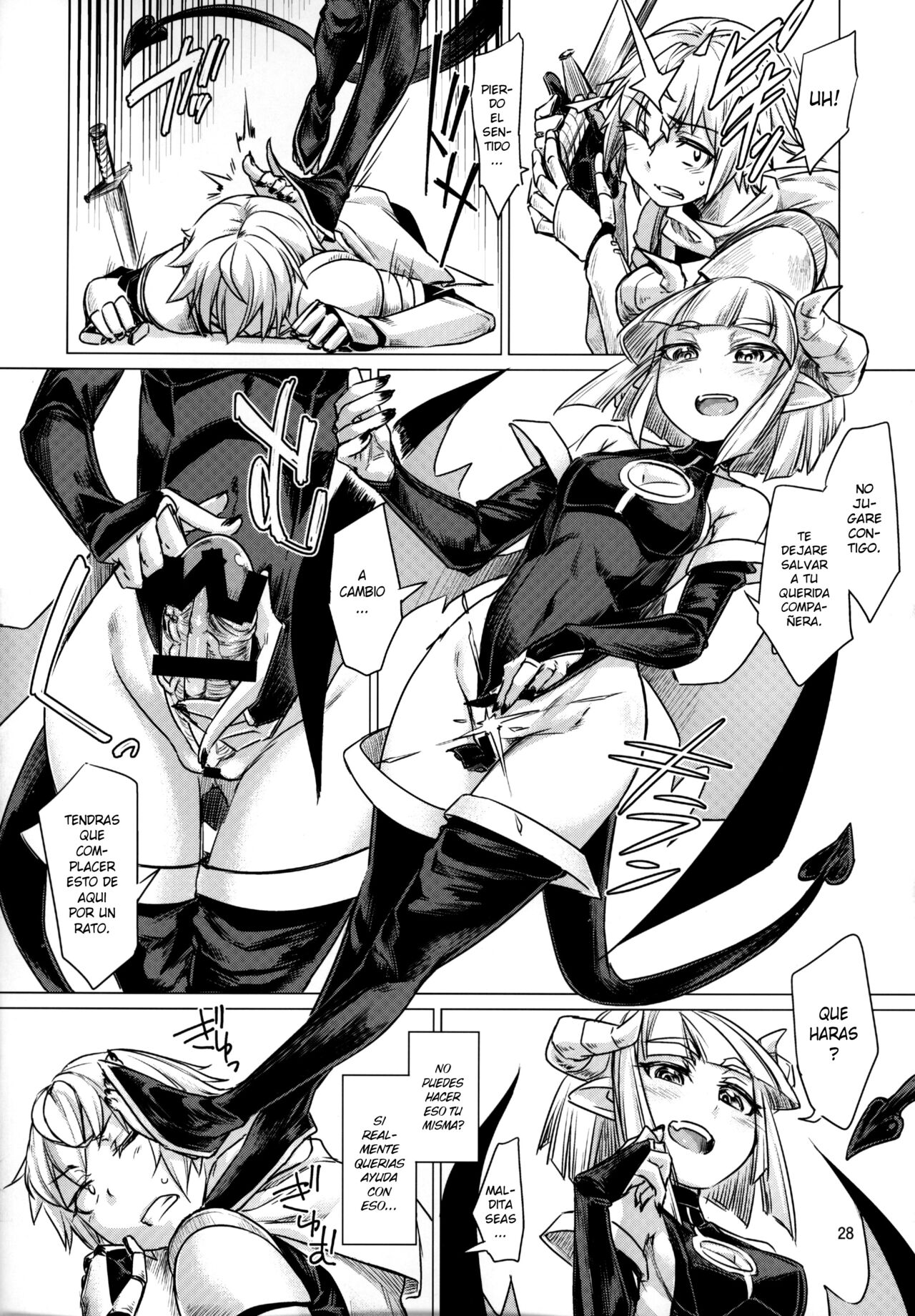 Succubus Molesting a Knight with Her Cock page 2 full