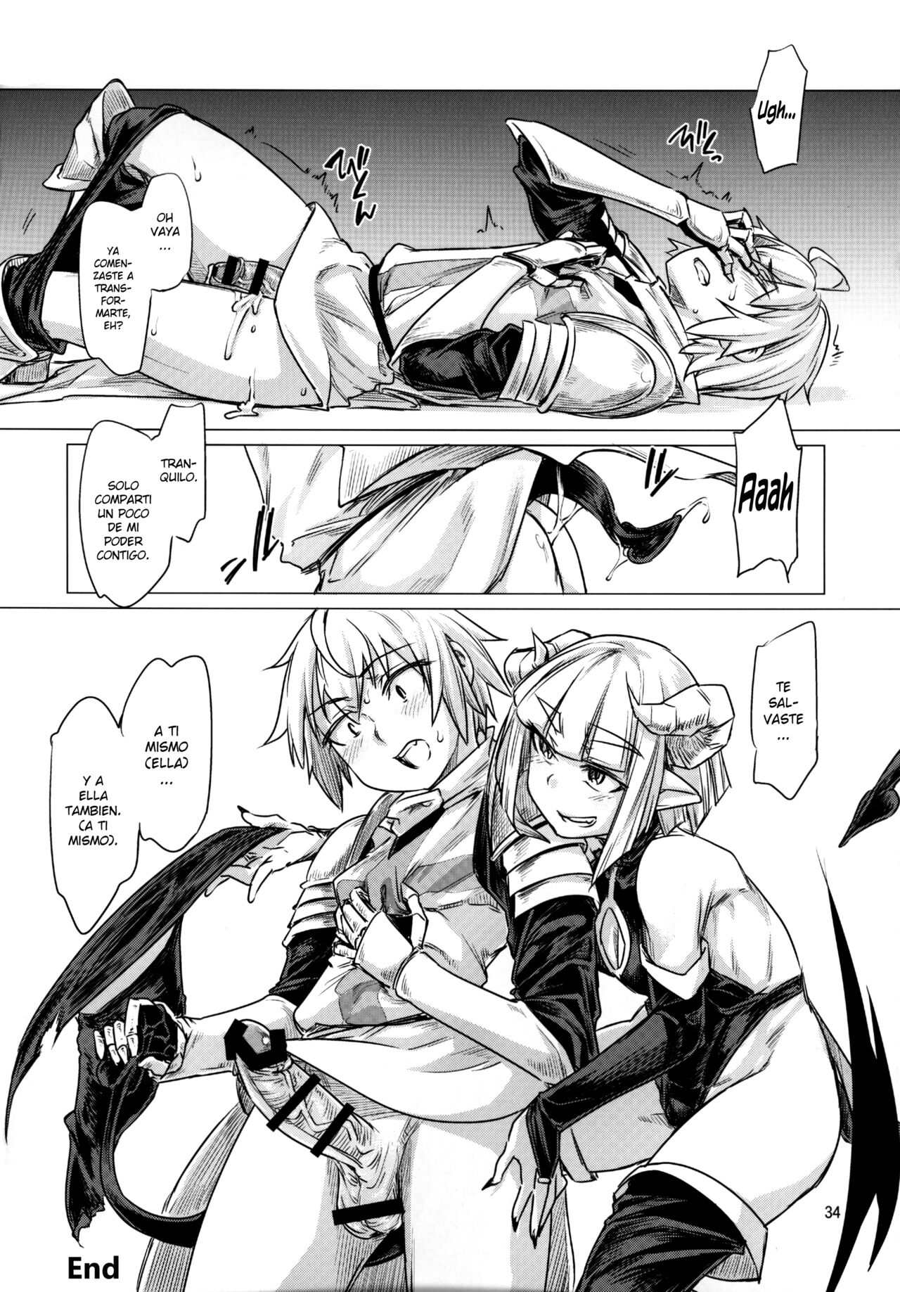 Succubus Molesting a Knight with Her Cock page 8 full