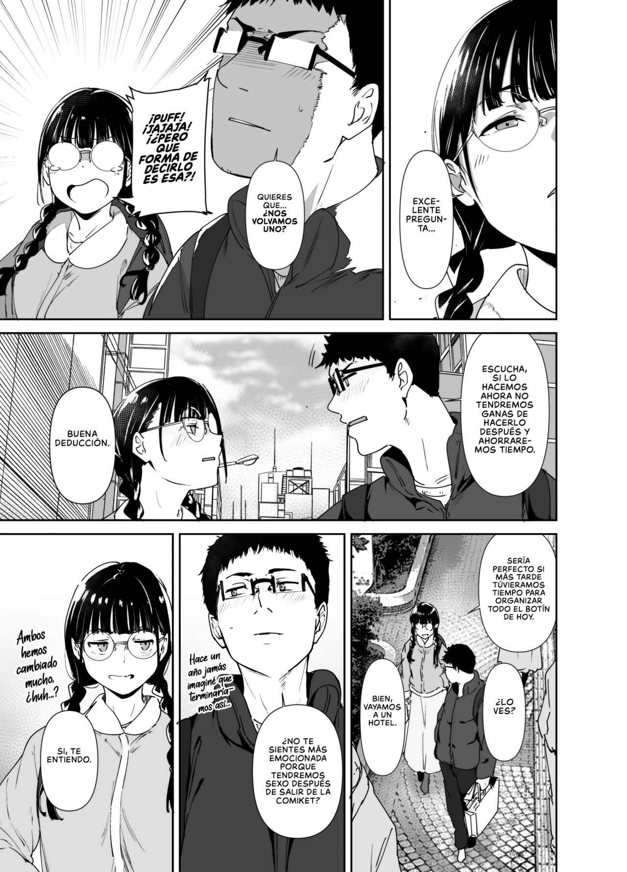 Otaku Tomodachi to no Sex wa Saikou ni Kimochi Ii 2 | El Sexo con mi Amiga Otaku es Alucinante 2 page 6 full