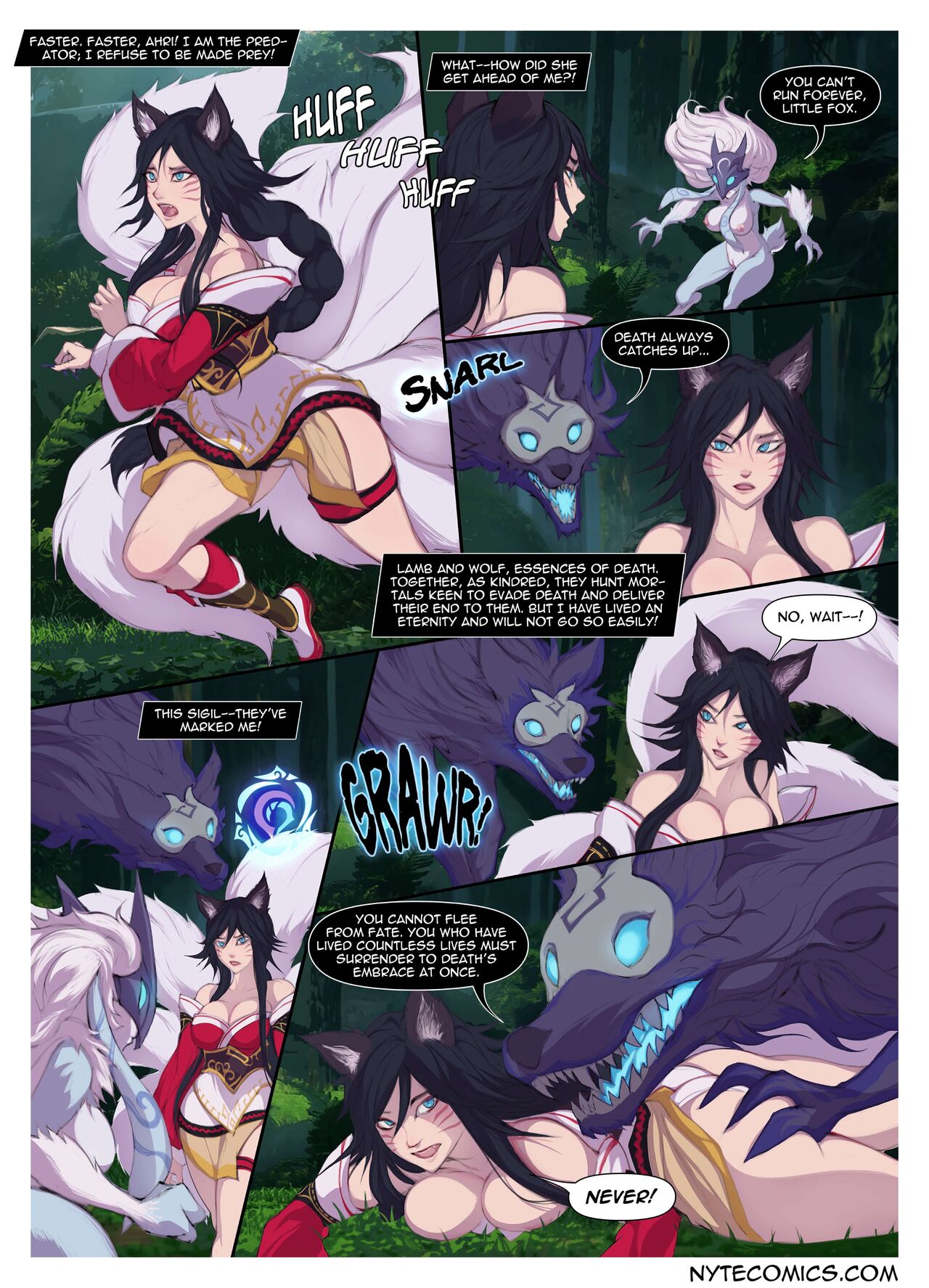 League of Legends Series: Ahri page 3 full