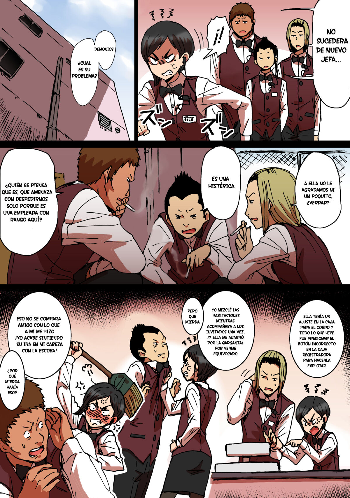 Shunkan Yokujou ToroToro Spray Kuchiurusai Onna Joushi Hen page 5 full