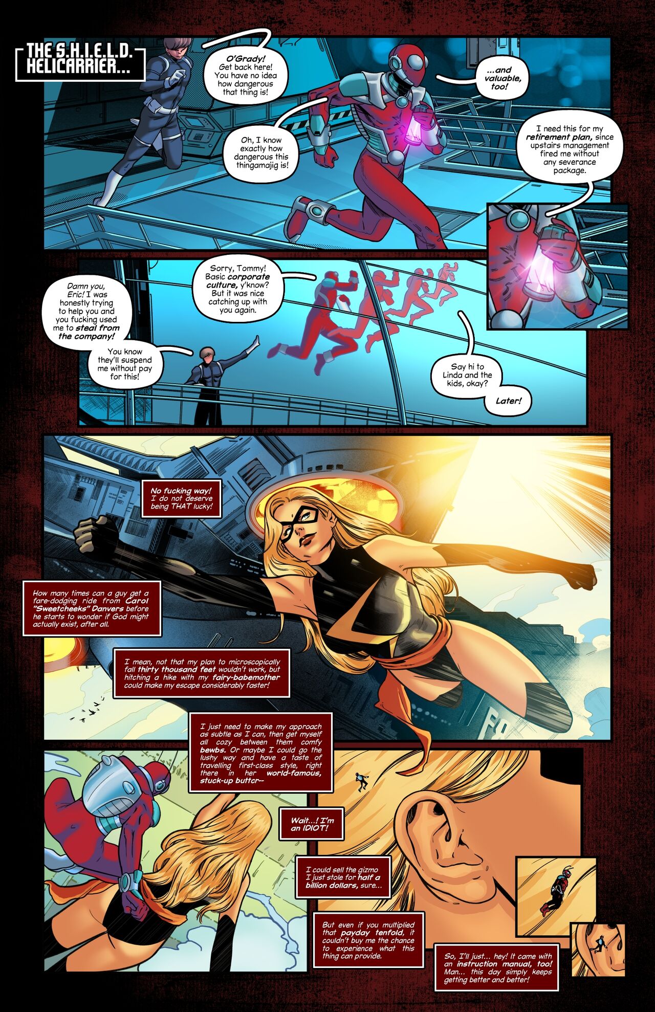 Ms. Danvers: Snatchjacked page 3 full