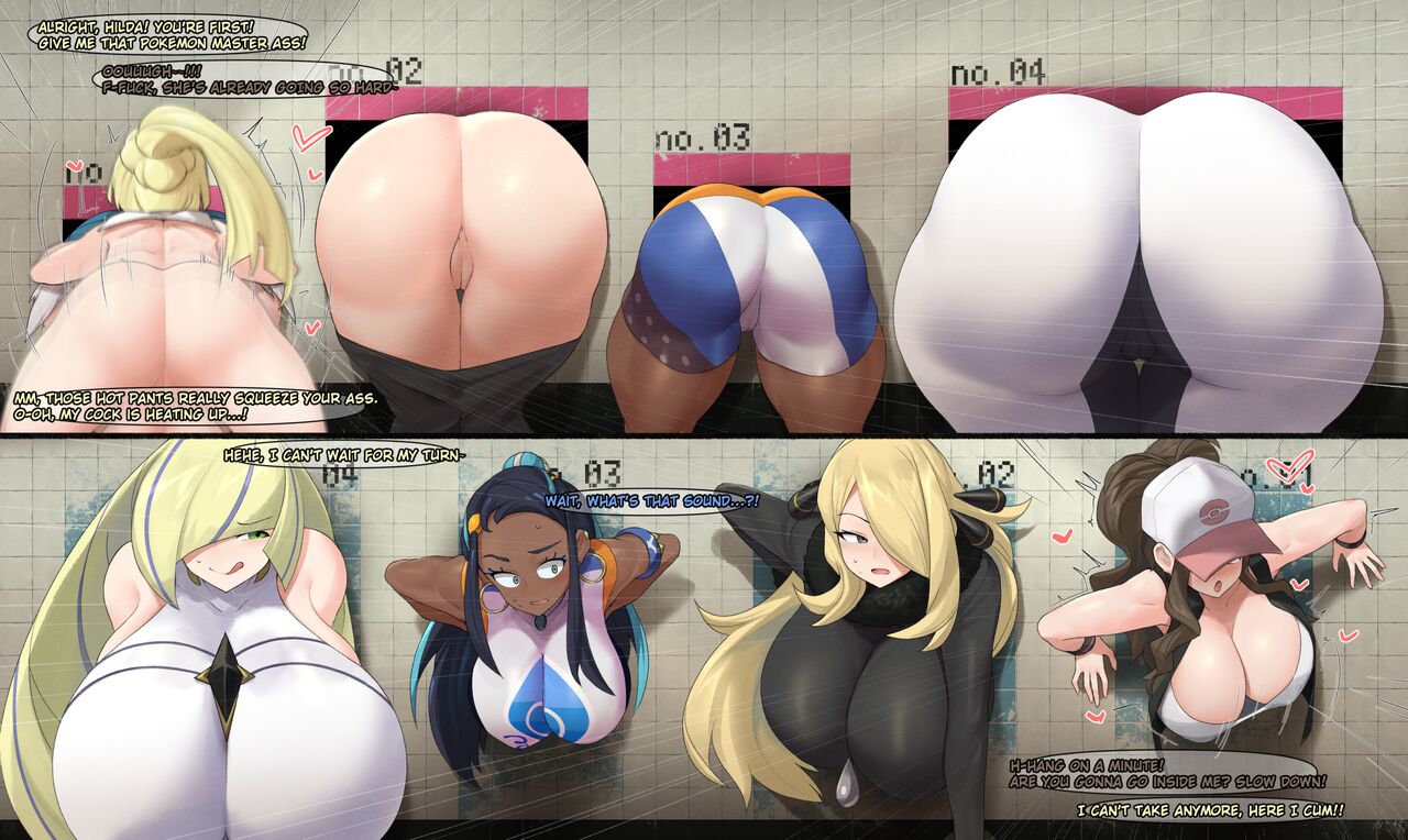 PokeGirls Stuck in the Wall 2 page 2 full
