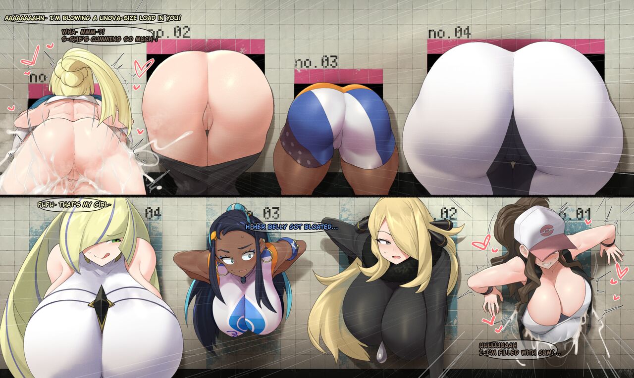 PokeGirls Stuck in the Wall 2 page 3 full