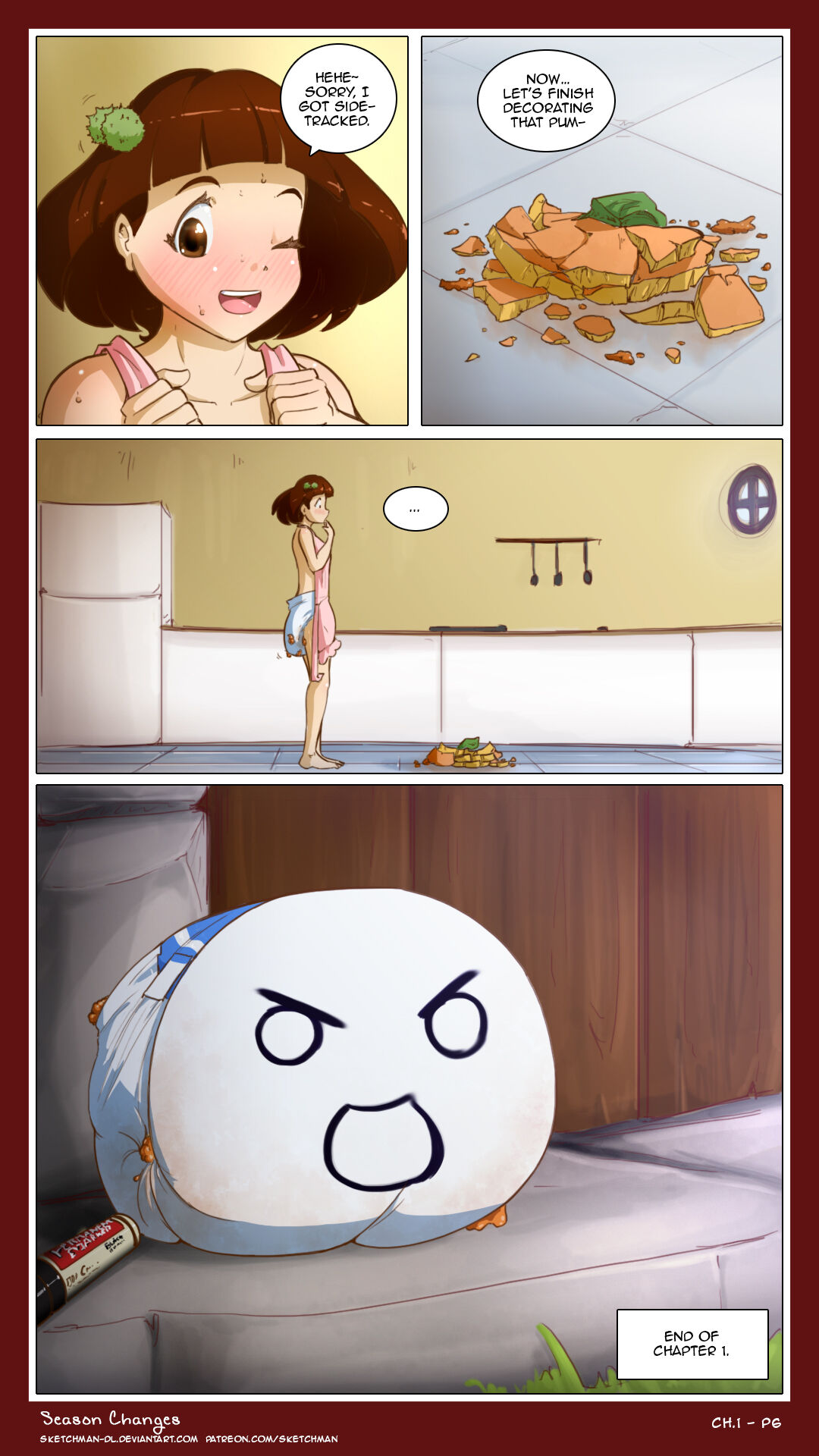 Artist - SketchMan-DL / Season Changes - FULL COMIC page 7 full