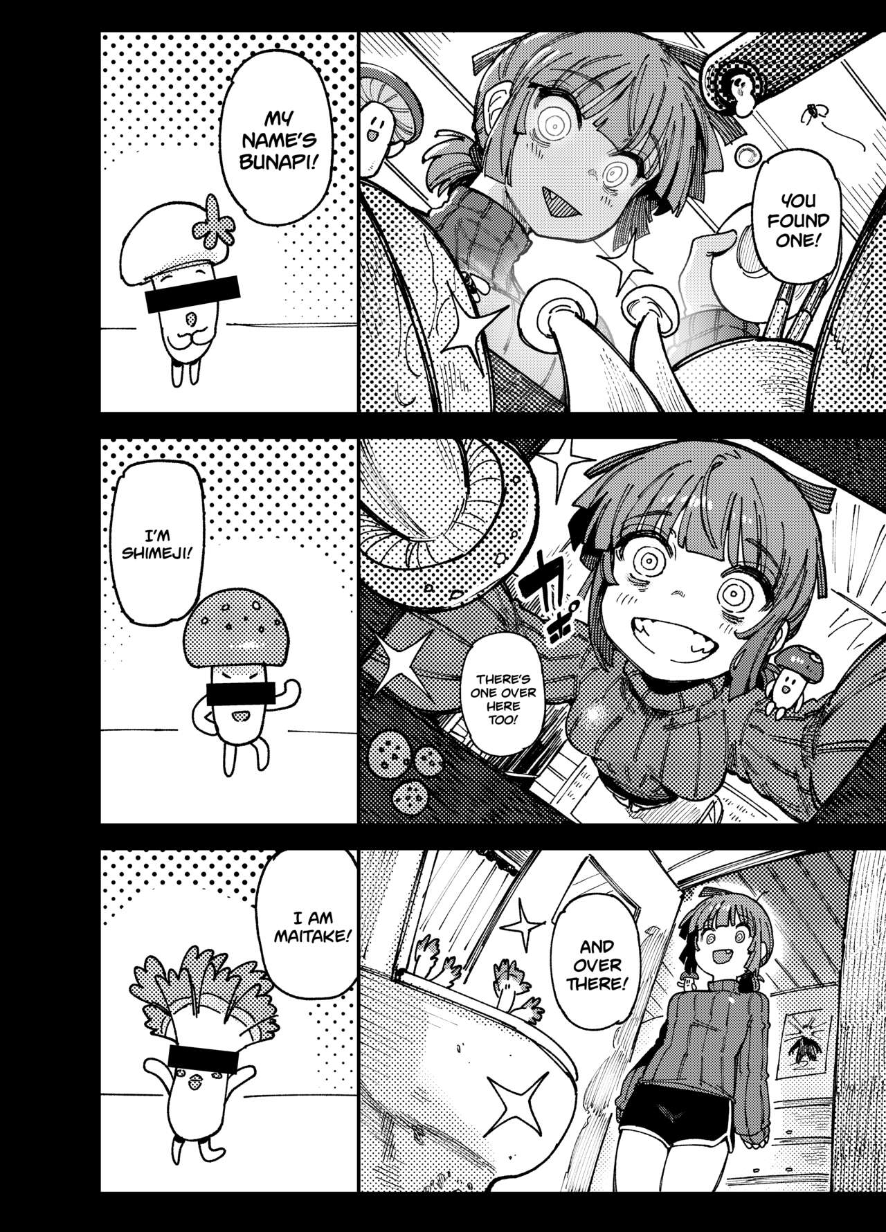 Ie ga Shike Sugite Haete Kita Genkaku Yuuhatsu Kinoko wo Gosyoku Shite Hatsujyou Shita Ato no Are ya Kore page 8 full