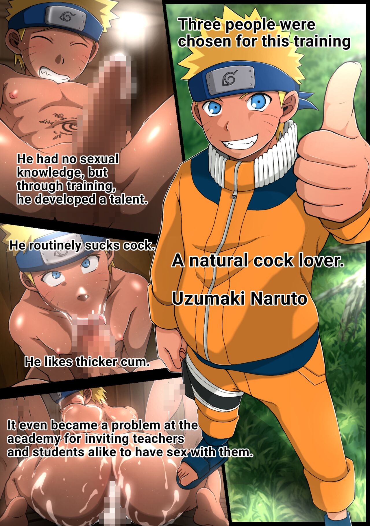 Lewd boy ninja's perverted picture scroll page 6 full