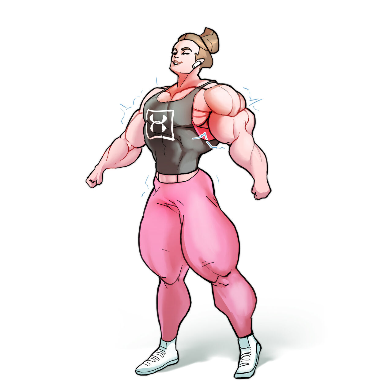 Female Muscle &amp; Futanari Growth Sequences page 10 full