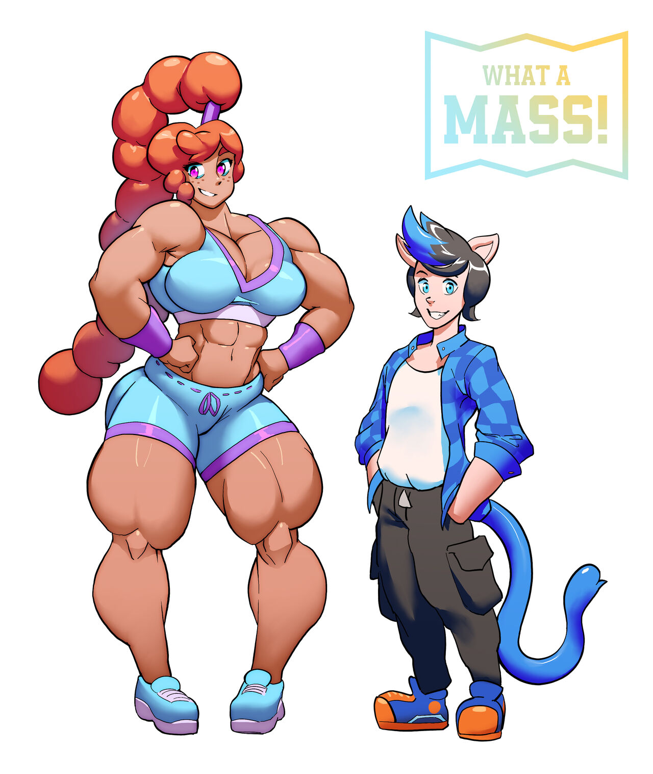 Female Muscle &amp; Futanari Growth Sequences page 2 full