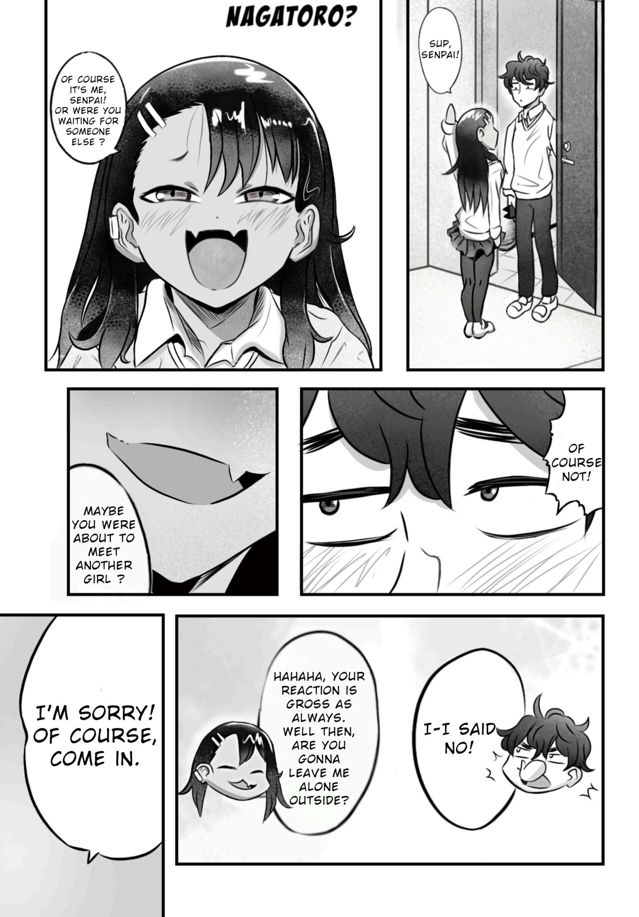 I Want One Night With You, Miss Nagatoro! page 7 full